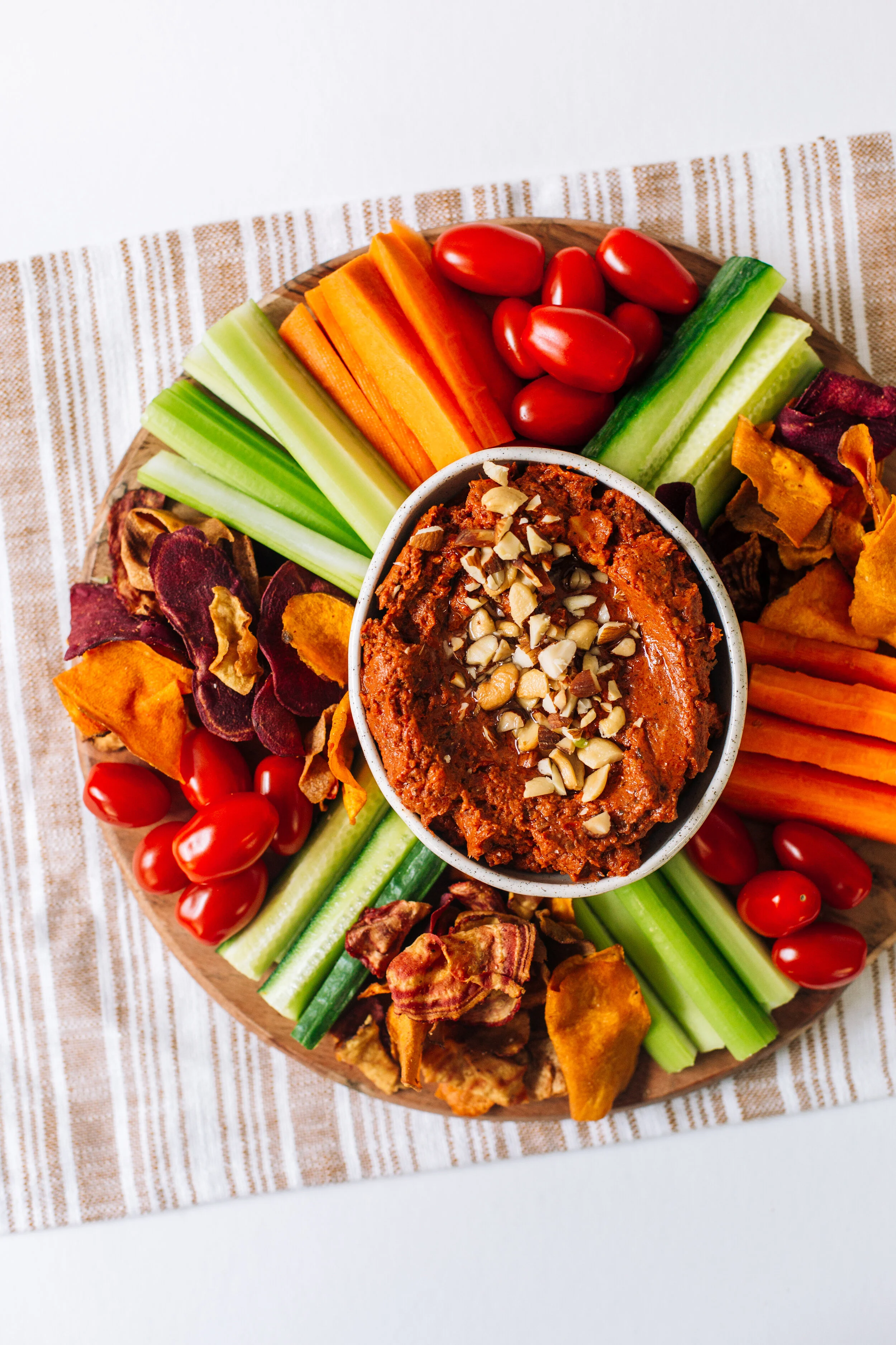RECIPE SUNDRIED TOMATO ALMOND BUTTER DIP — Fix & Fogg