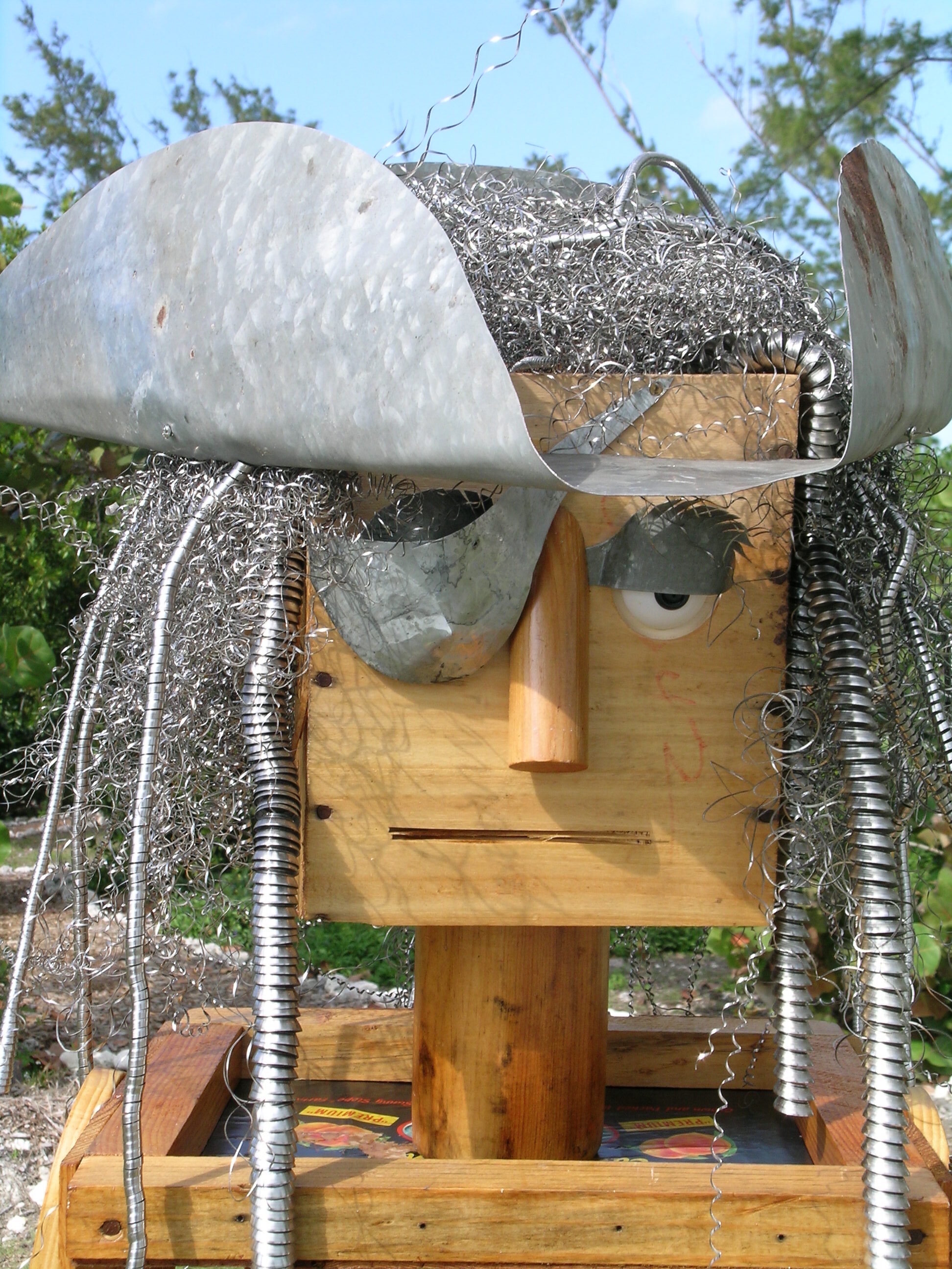 Captain Billy Bob with His Treasured Chest-Detail-Sculpture Key West2007 copy.jpg