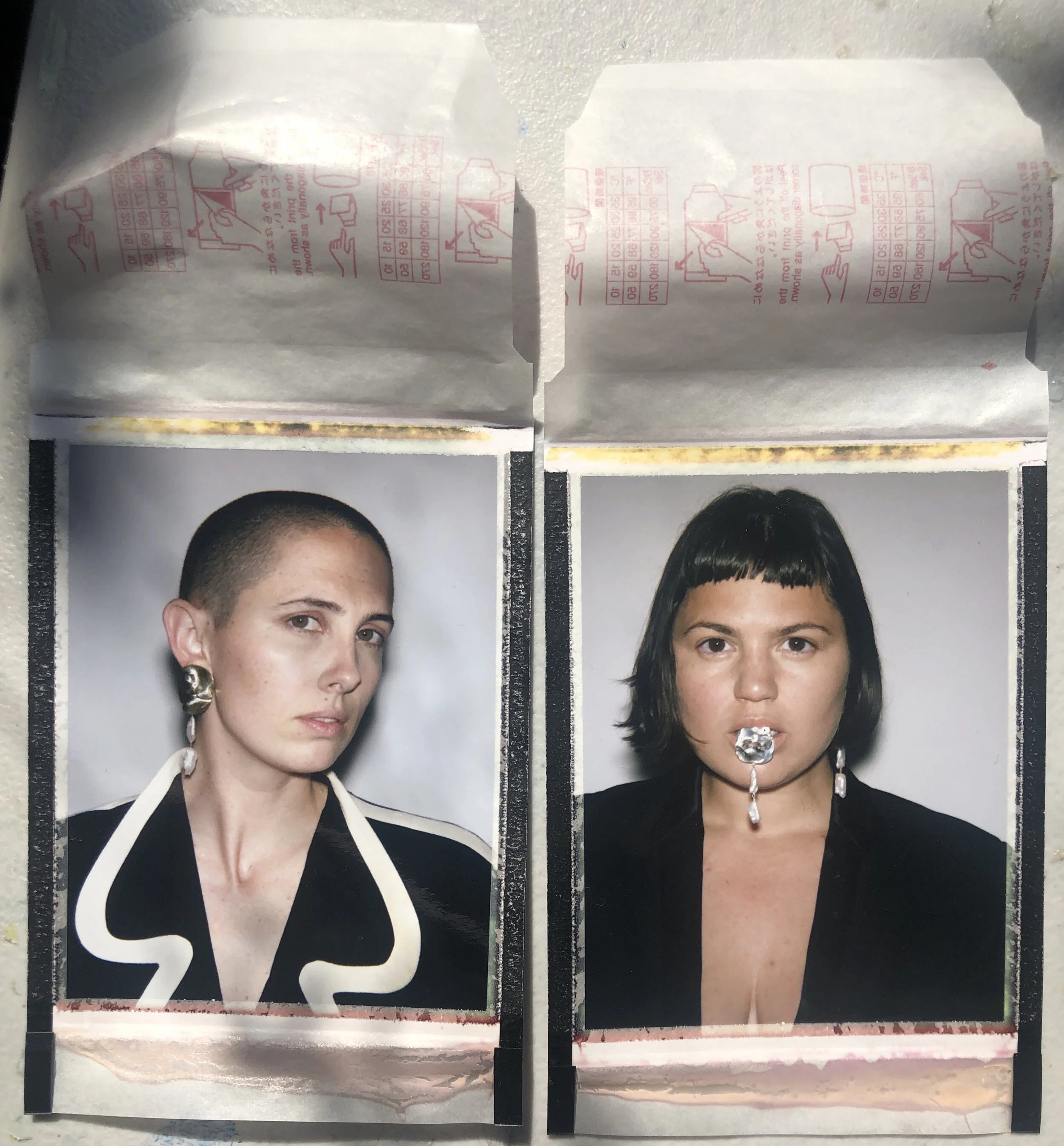 Vintage polaroids by Kimberly Corday