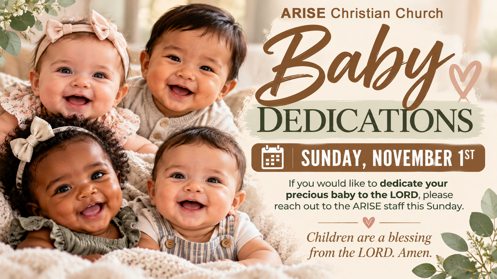 Baby Dedications