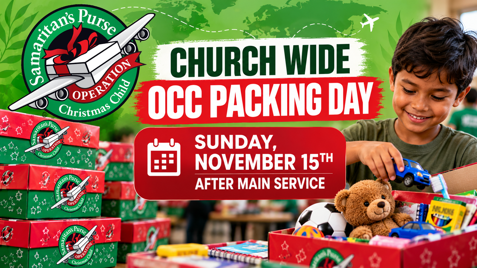 OCC Church Wide Packing Day