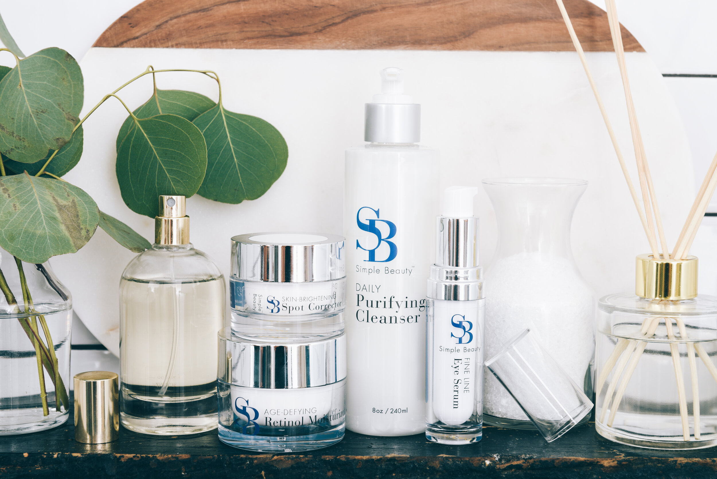 simple beauty fine line eye serum