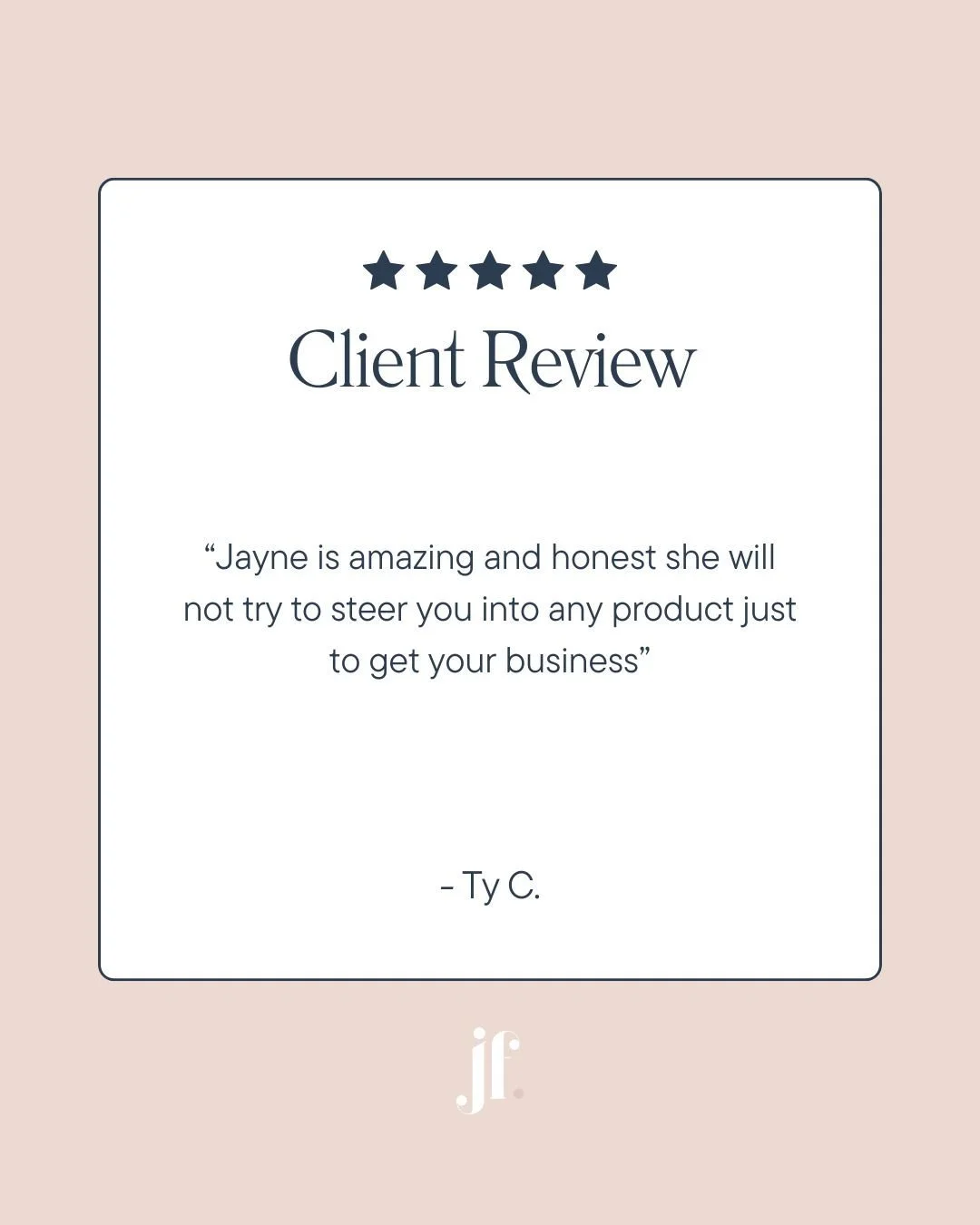 Another review from one of my fantastic clients! Thank you, Ty. ⁠
⁠
Honesty is just how I operate. And It's not a strategy, it's just the only way I know how to work with people.