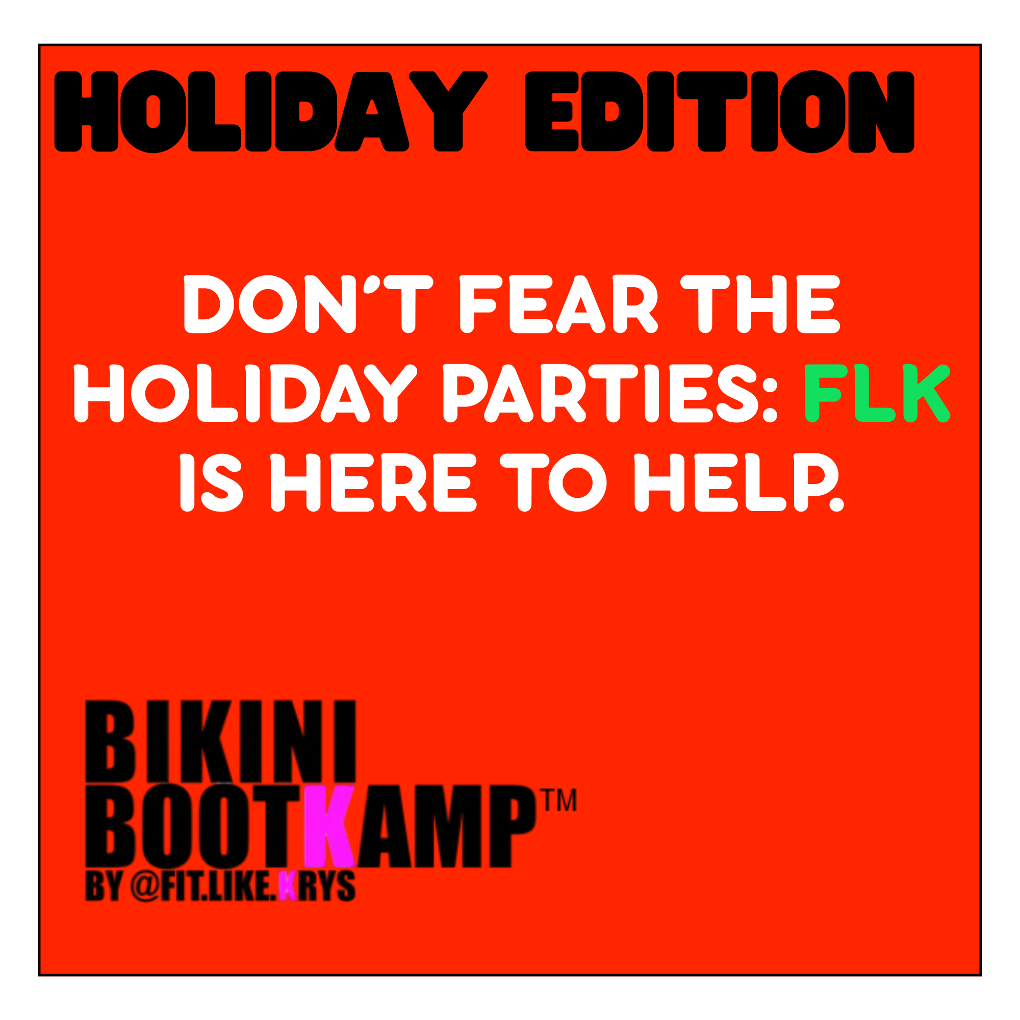 Bikini Bootkamp: HOLIDAY EDITION