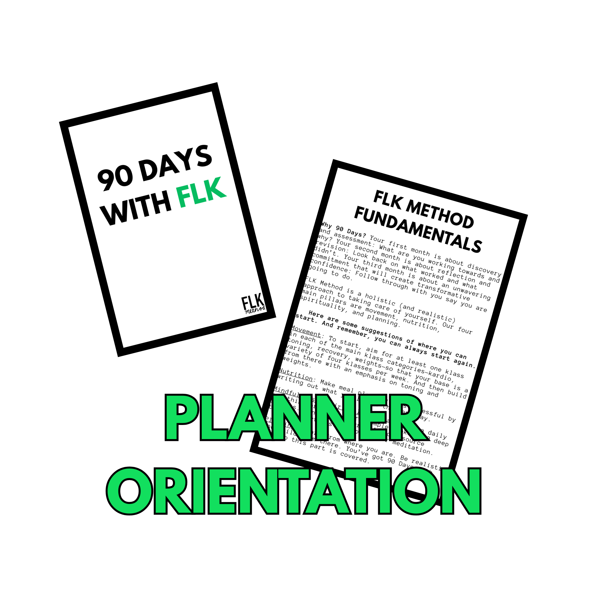 90 Days Planner Orientation