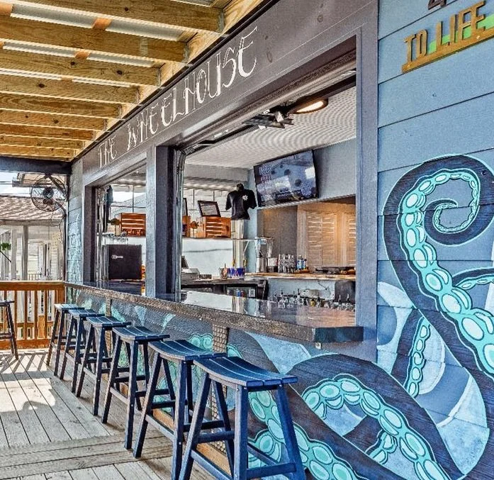 THE WHEEL HOUSE BEER GARDEN!!
