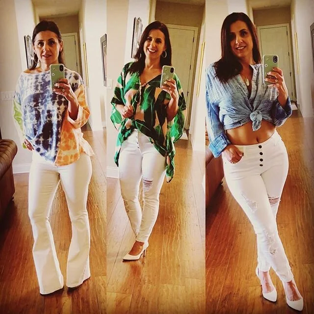 These looks are on sale!!! Save 10% off orders over $100. 
Go to 
http://www.peacocklaneboutique.com  and use my promo code (SARAH10)  at checkout for the savings! 
If you need some suggestions we can FaceTime to walk through the inventory!

#fashion