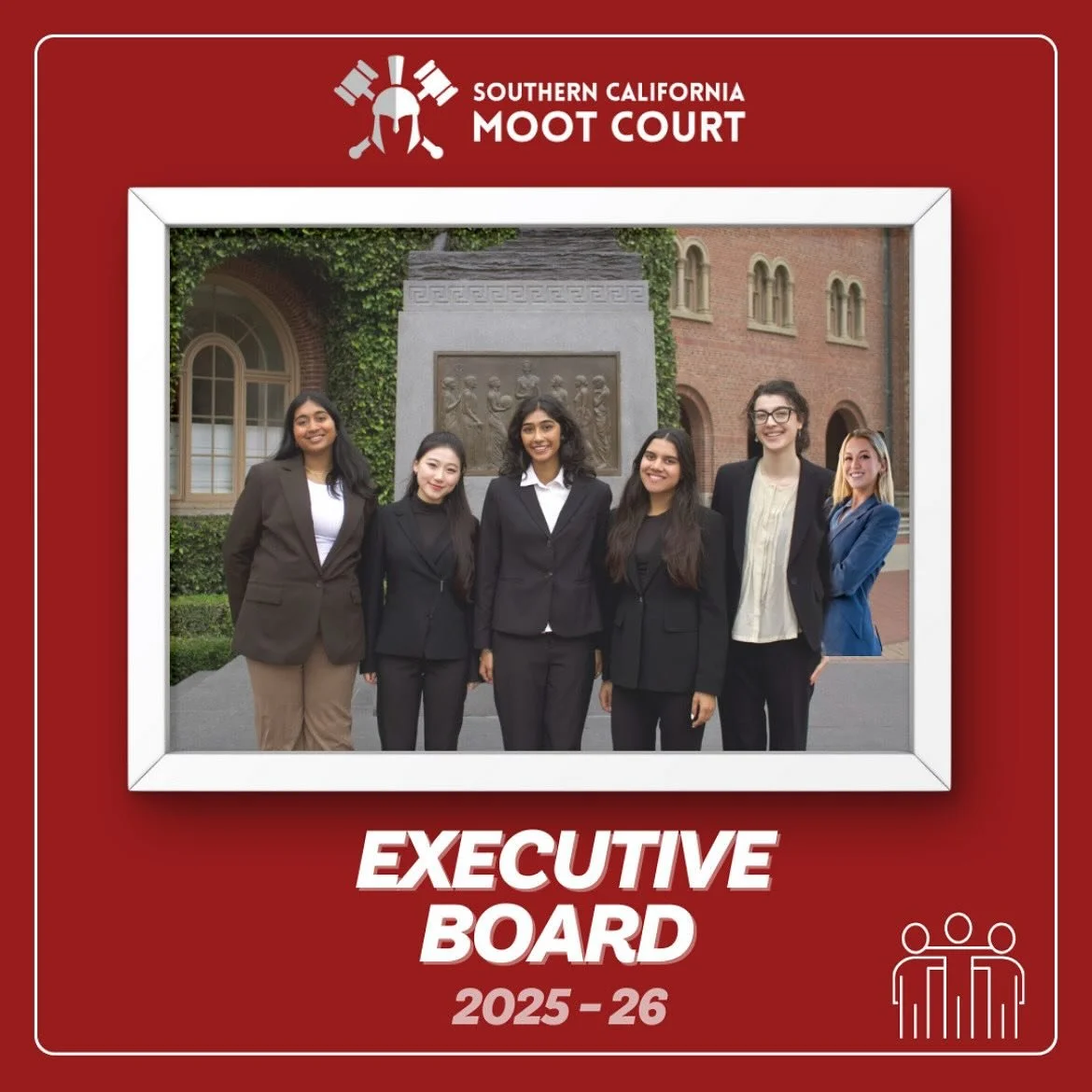 SCMC E-BOARD shoutout!! 🕺🏼🫶🏻👩&zwj;⚖️

We wanted to recognize our AMAZING SCMC E-BOARD officers this year!!

Our POSCMC this year is&hellip; The one-and-only Pavithra Harsha!! 👩&zwj;⚖️

Our Co-VPs of Competition Affairs are&hellip; Rin Choi + Lu