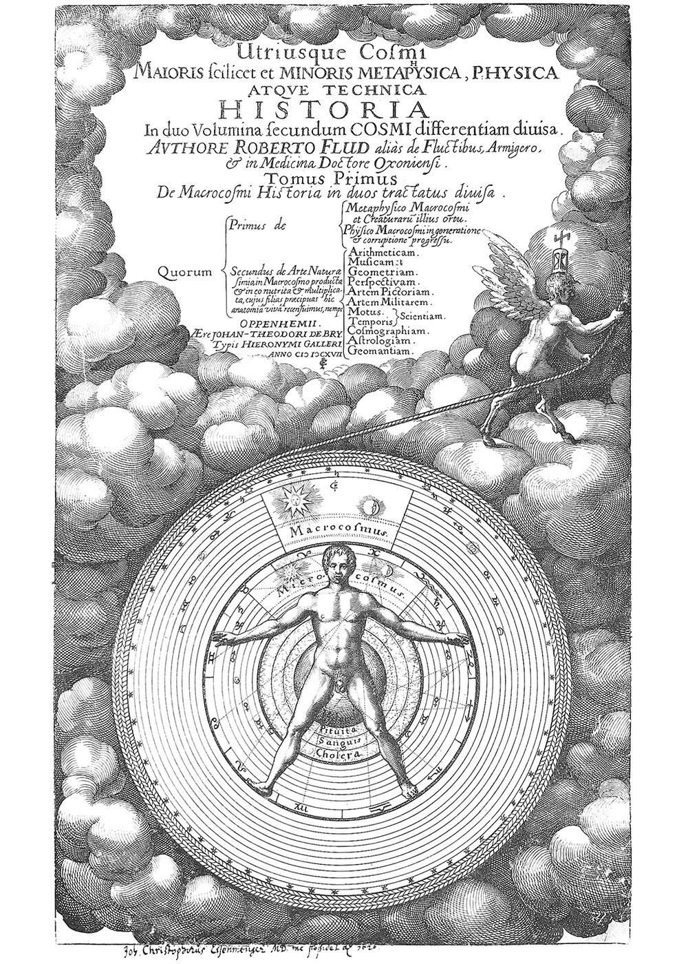 1617-RobertFludd-UtriusqueCosmiFrontispi