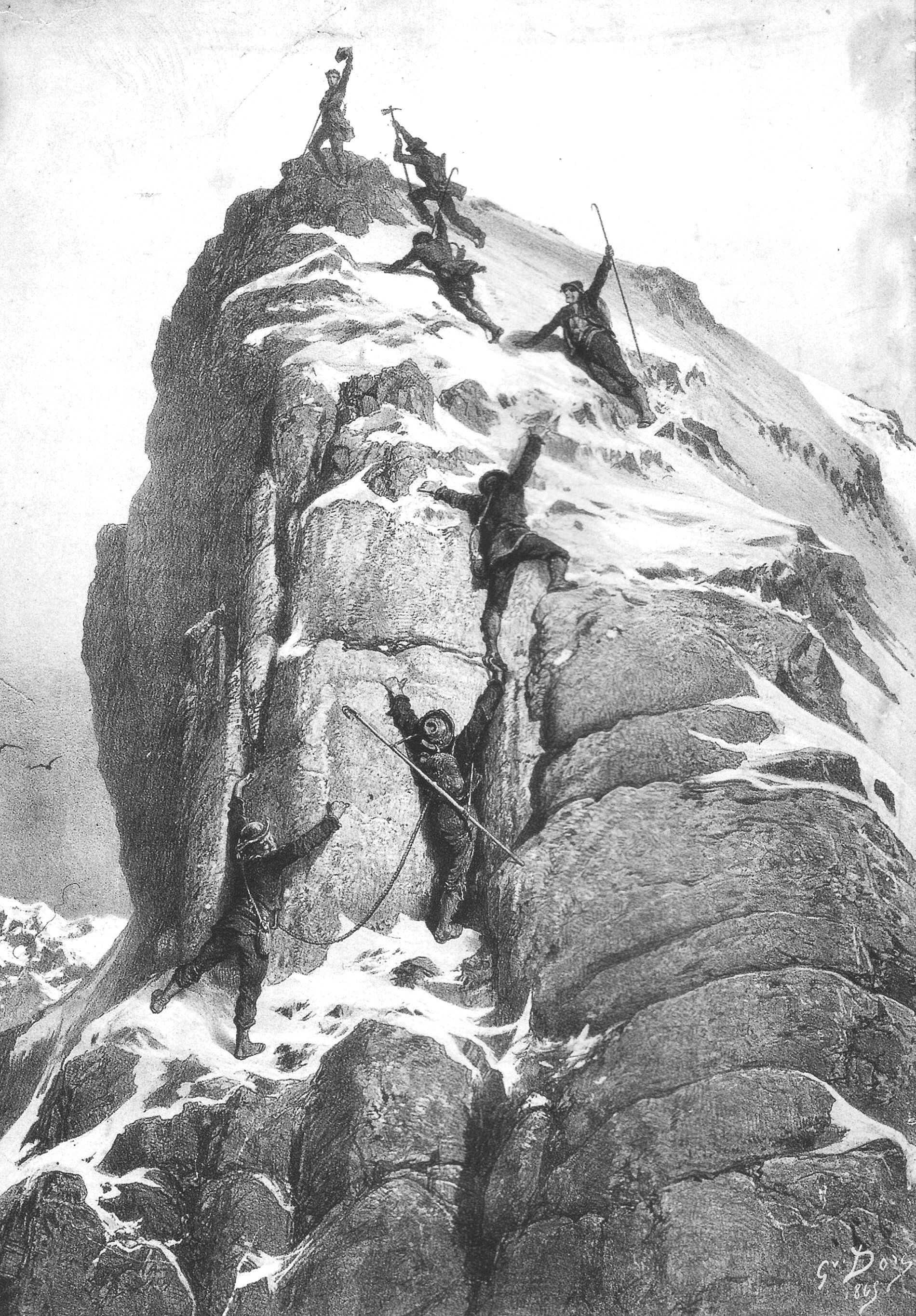 The First Ascent of the Matterhorn — On Verticality