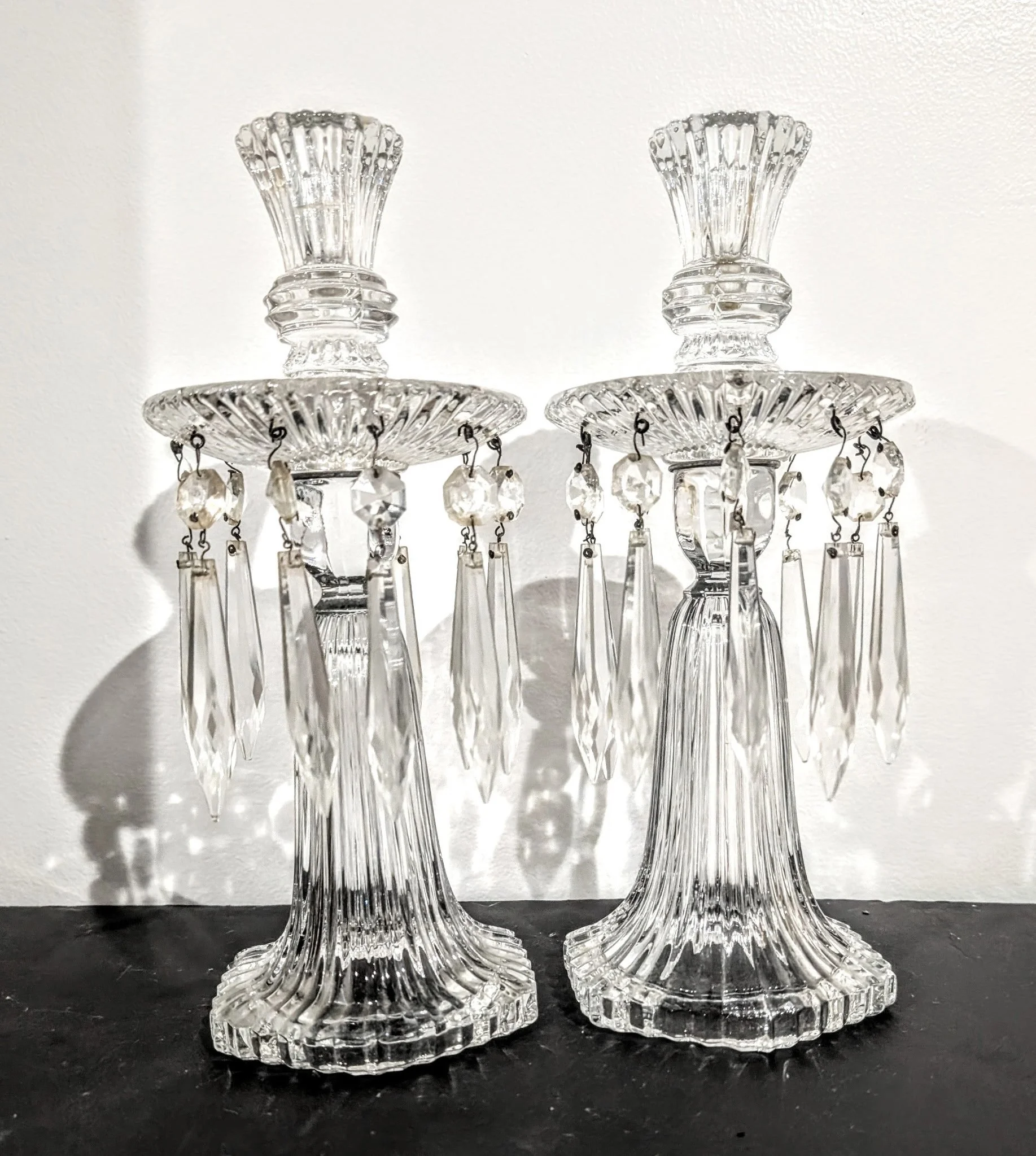 Heisey 'Ridgleigh' Candleabra (Pair)