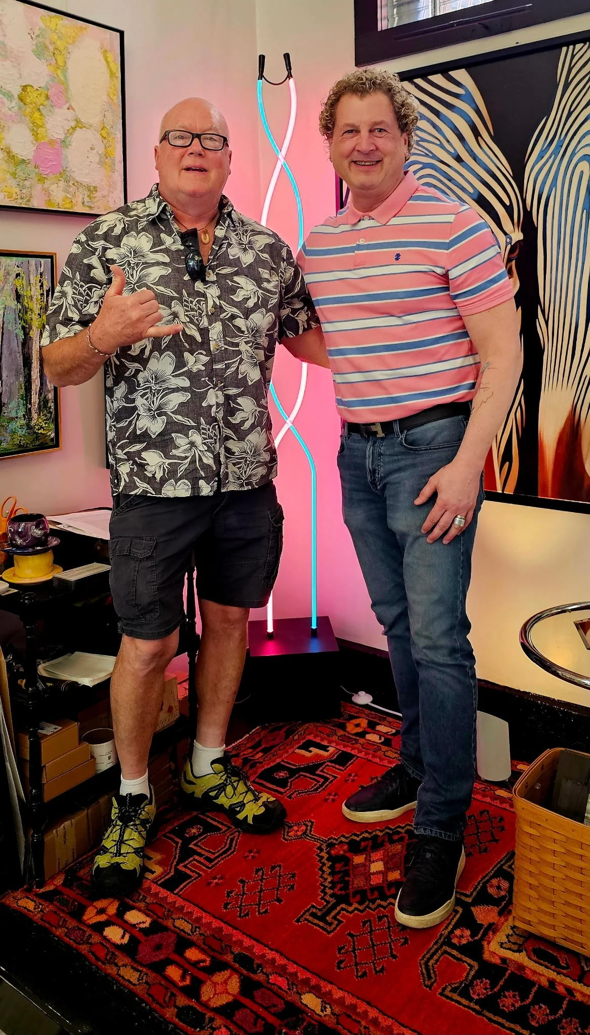 PHILIP RADKE: 'Helix Accord' Glass Neon (2026)