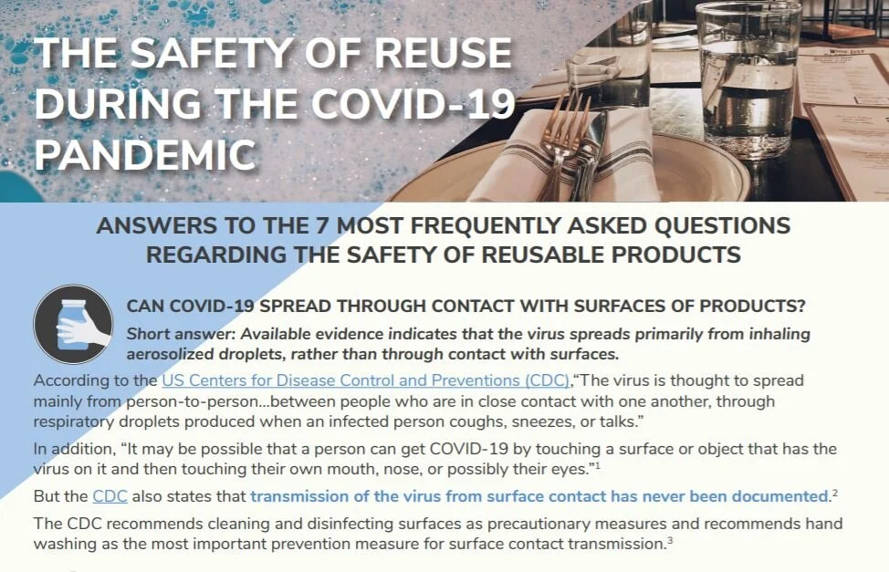 UPSTREAM Solutions: The Safety of Reuse During COVID-19