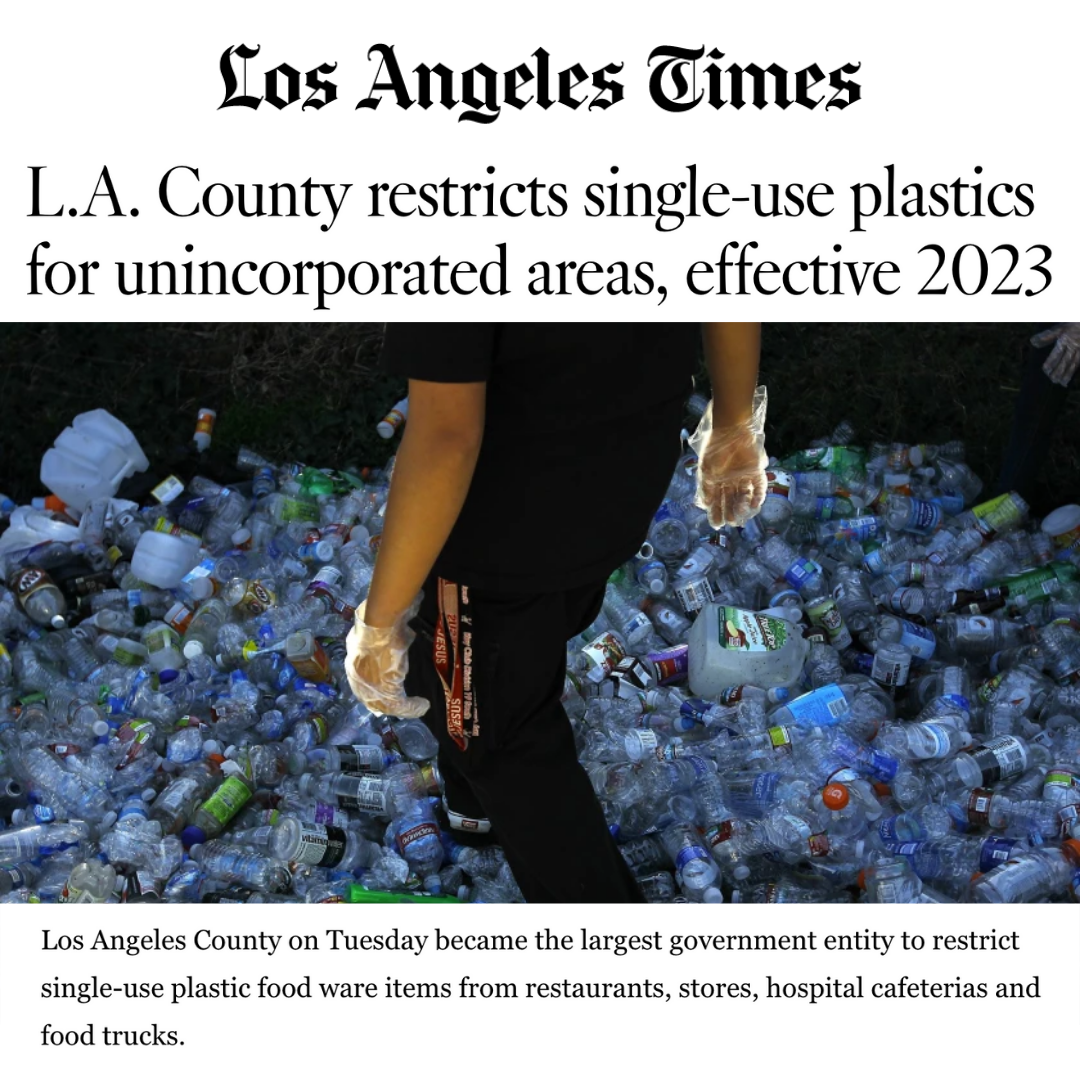 Long Beach Plastics Reduction Ordinance