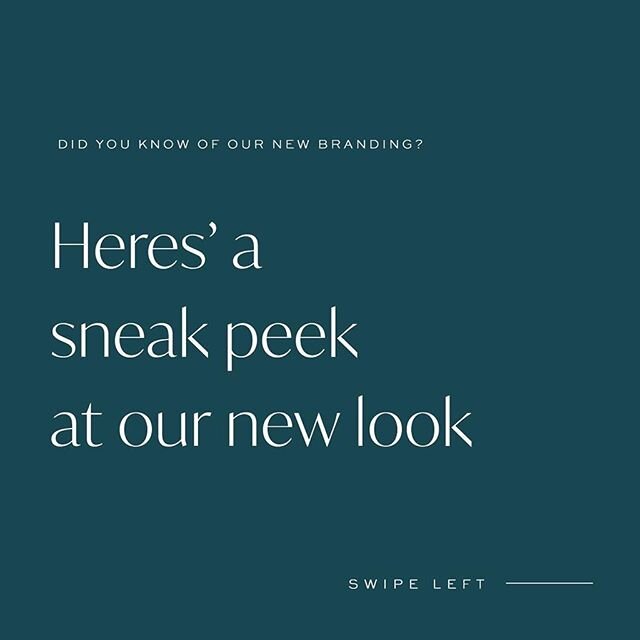 Take a sneak peek into our upcoming website and branding....it is very exciting!👍