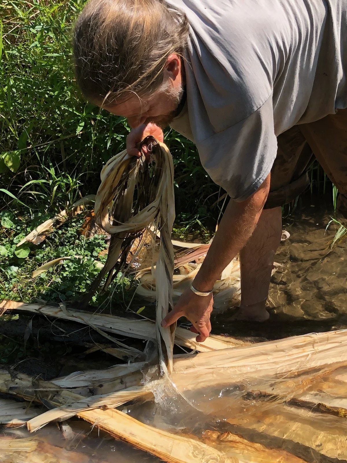 Harvesting and Processing Basswood Fiber, with Nicholas WazeeGale