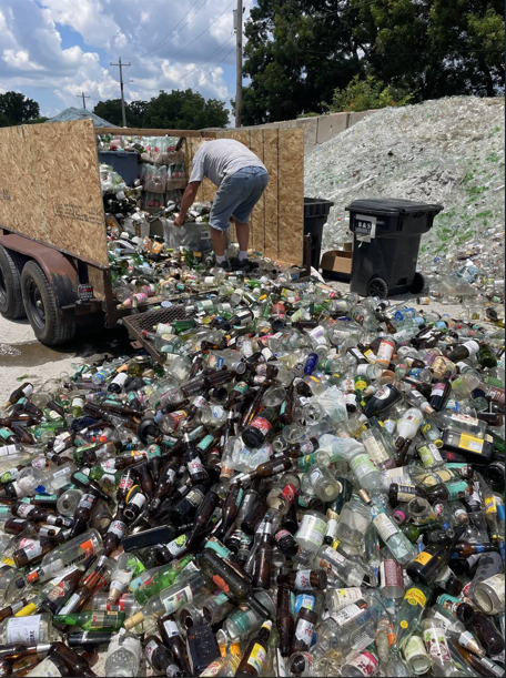 Glass recycling for watershed health