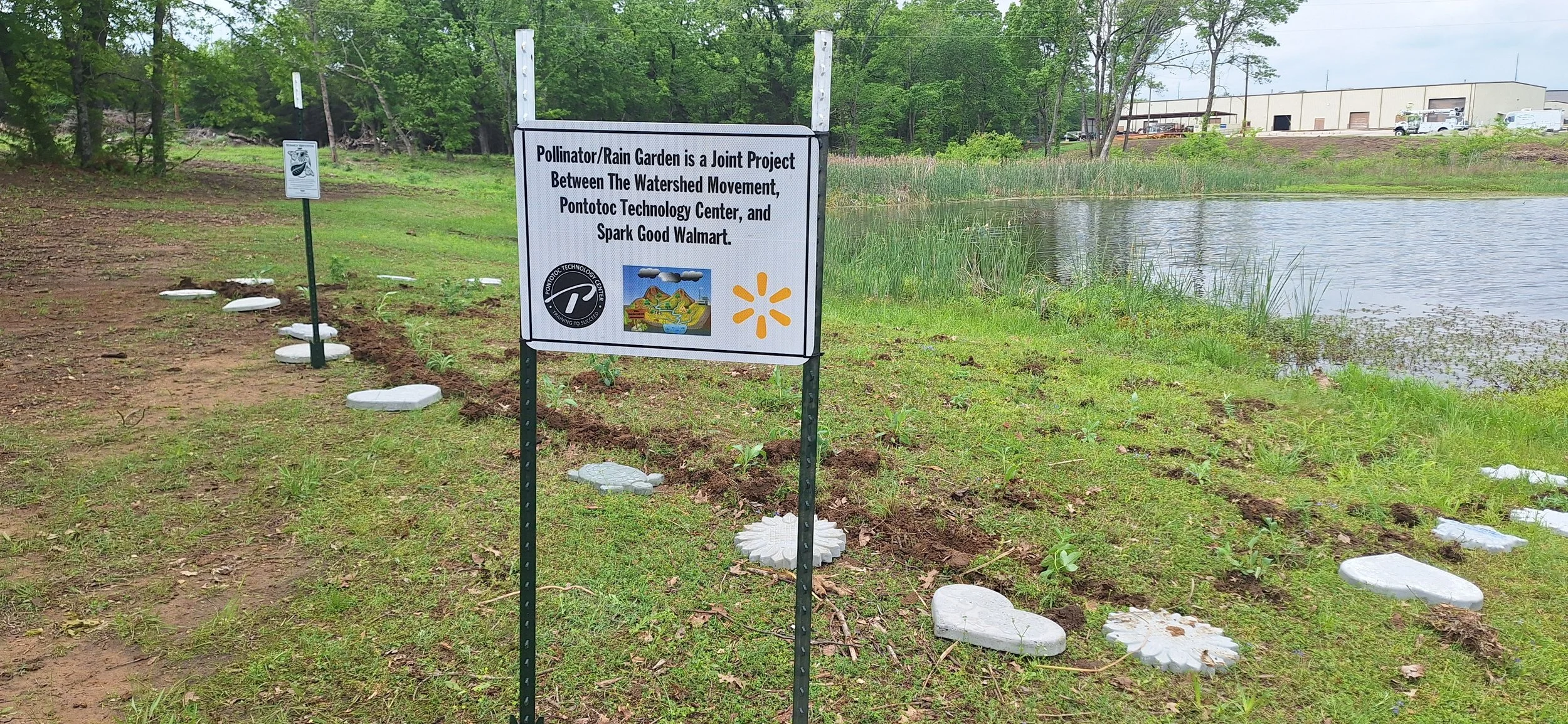 Pontotoc Technology Center Pollinator/Rain Garden
