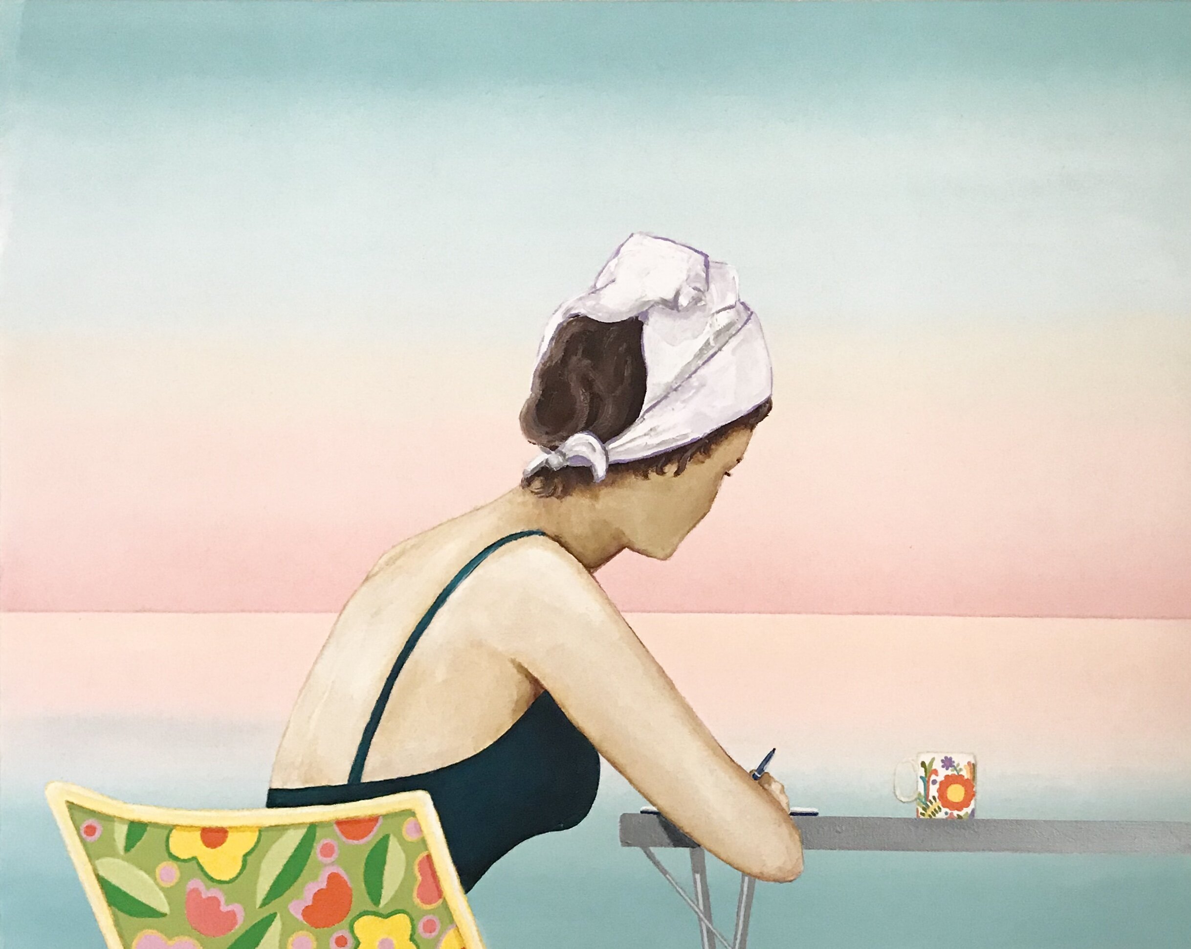 I Met You Through Your Words - Original Art