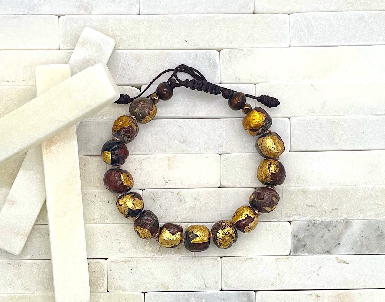 Gilded Earth Bracelet