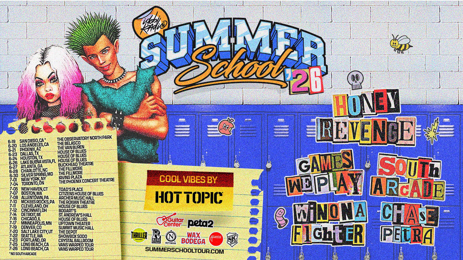 DU On the Road: The Idobi Radio Summer School Tour ‘26 Rolls through House of Blues in Boston, Ma! (JuLY 7, 2026)