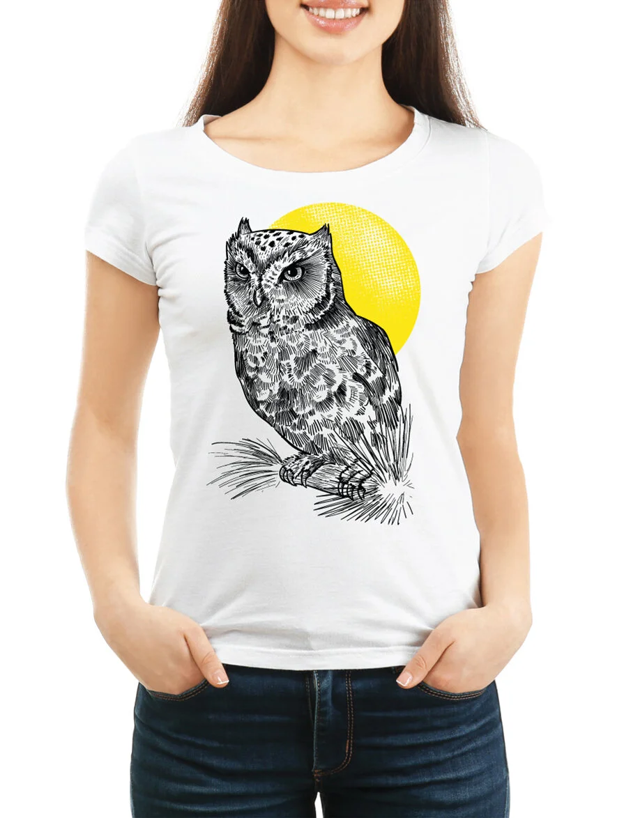Owl T-shirt for woman