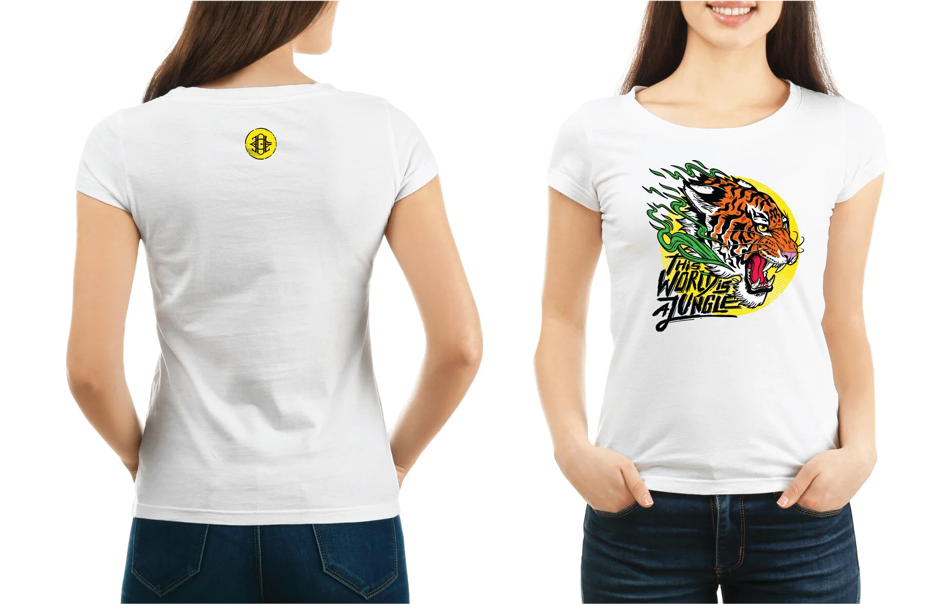 Jungle T-shirt woman