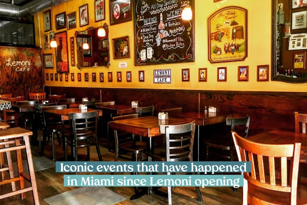 Iconic Events That Have Happened in Miami Since Lemoni Opening
