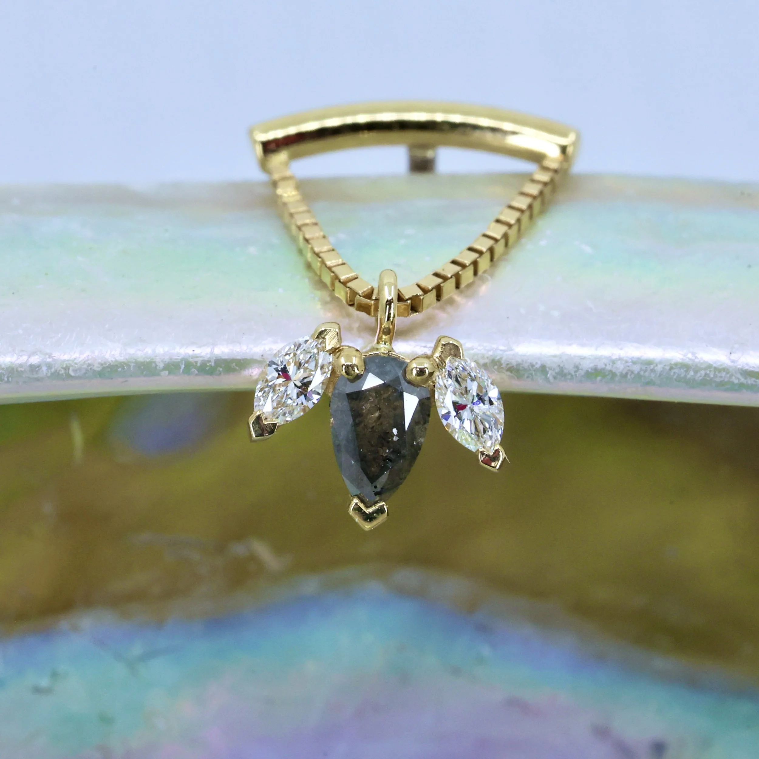 Hidden Helix Grey Diamond Alana