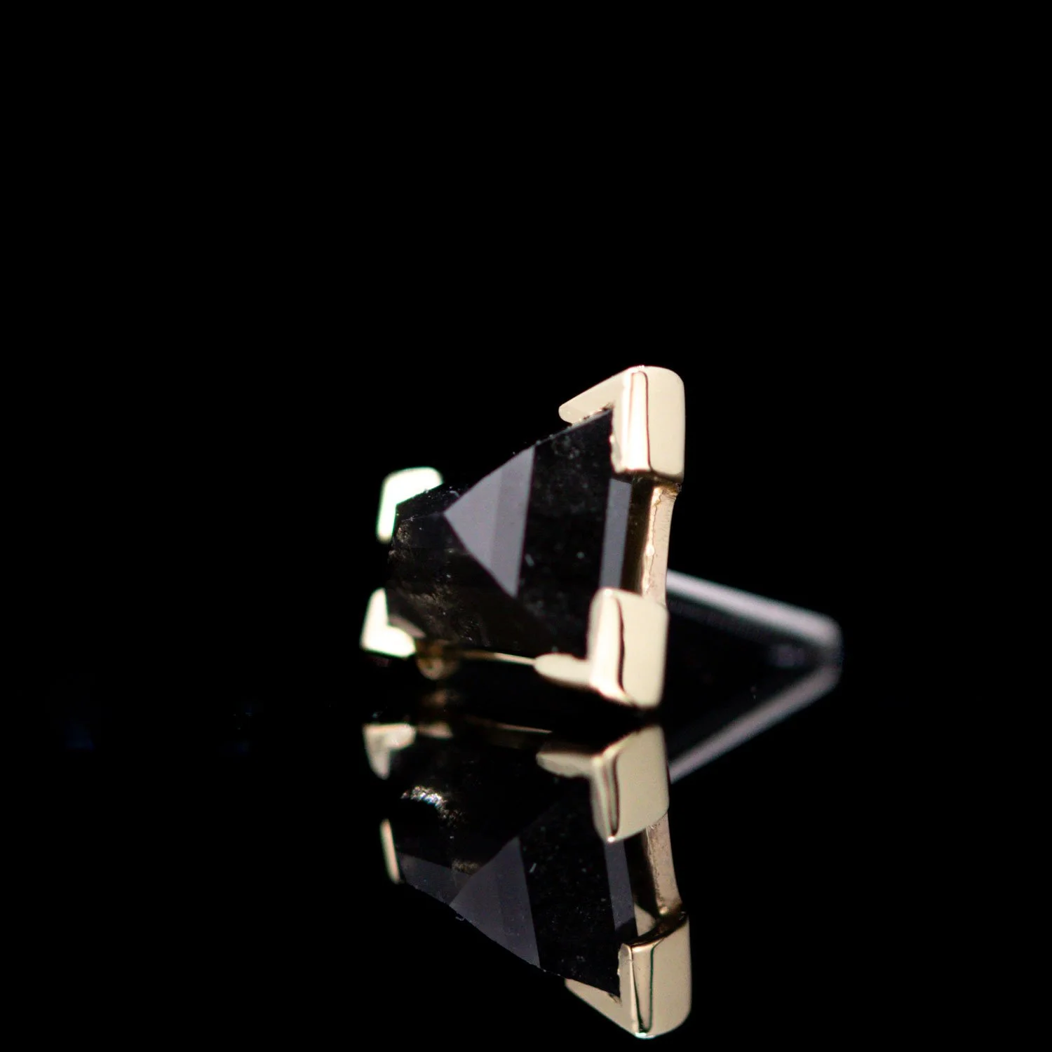 Dark Grey Geo Diamond