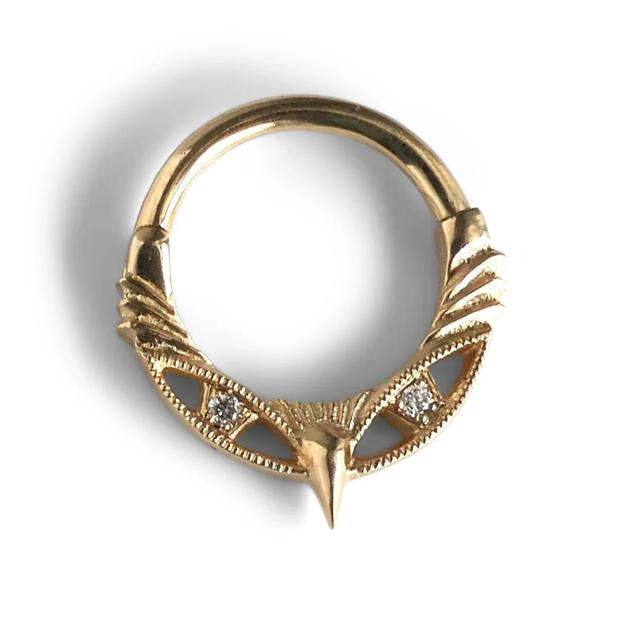 Owl Hinged Ring