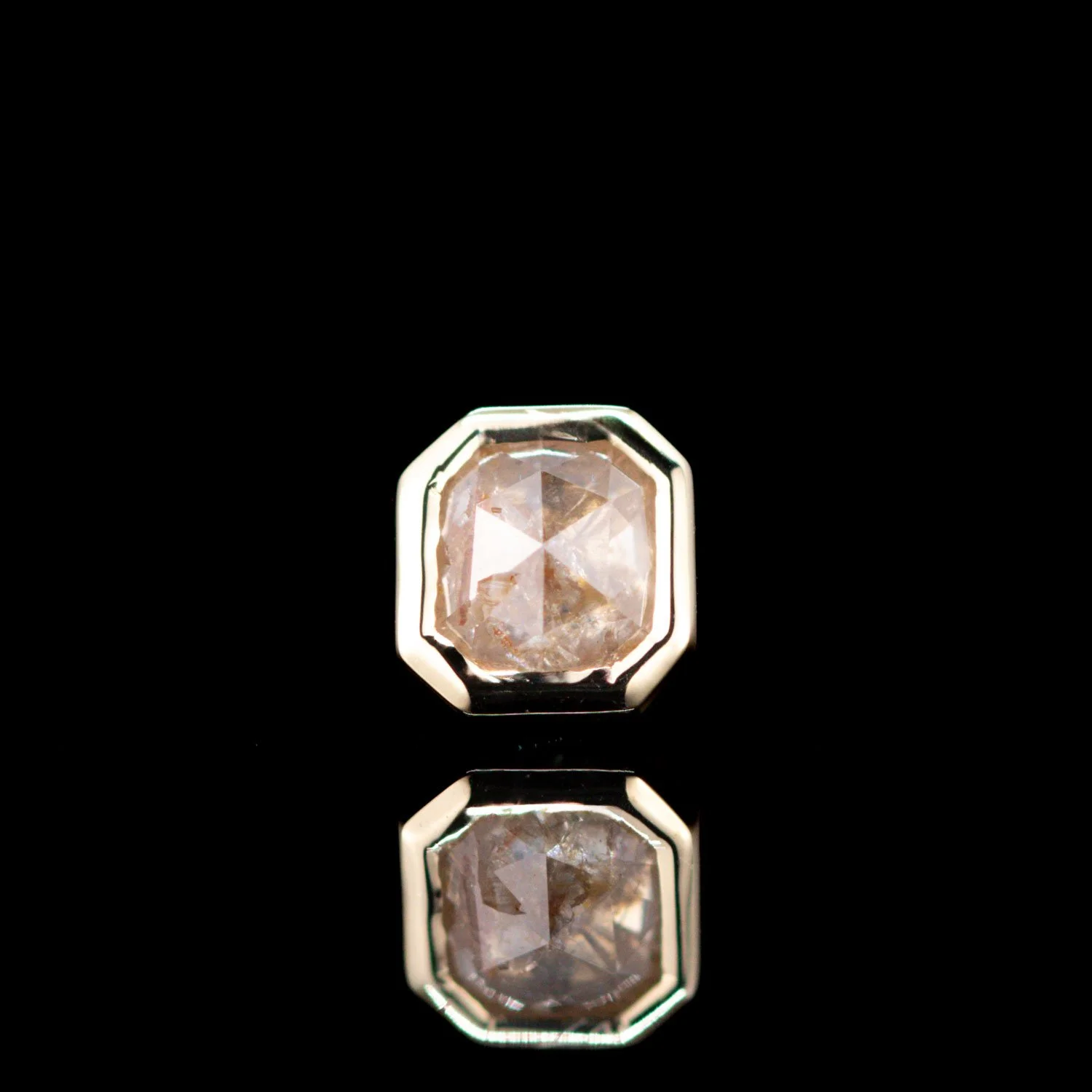 Warm Rustic Cushion Diamond