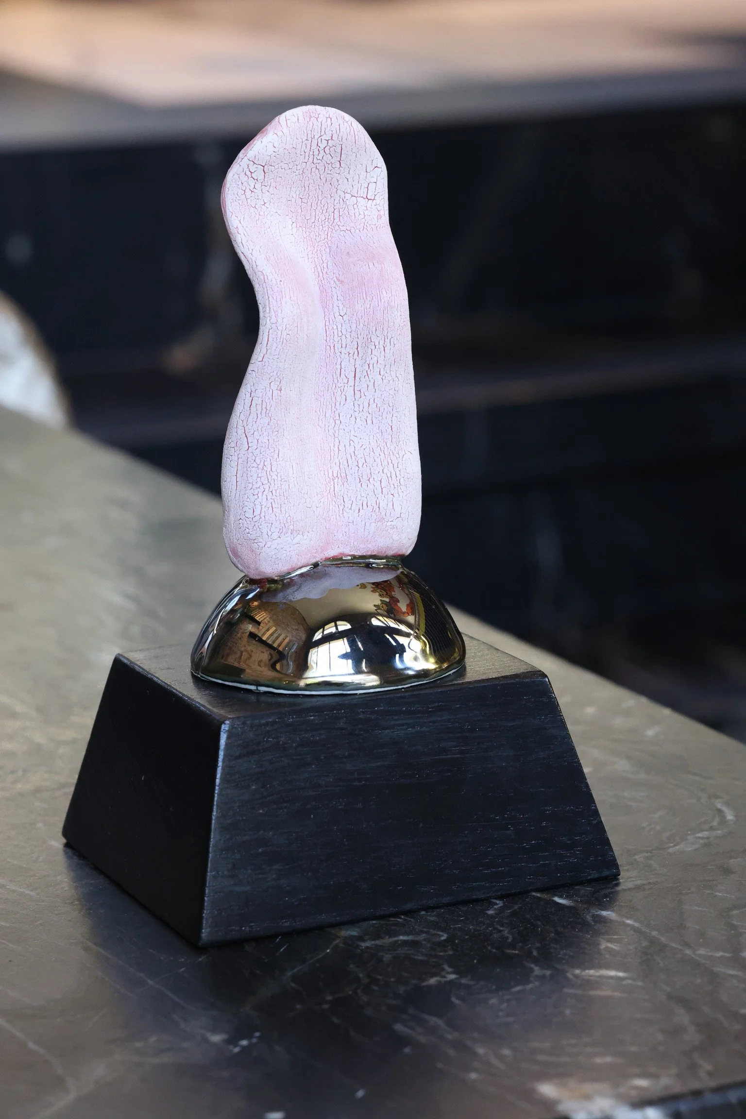 Ceramic Tongue Sculpture