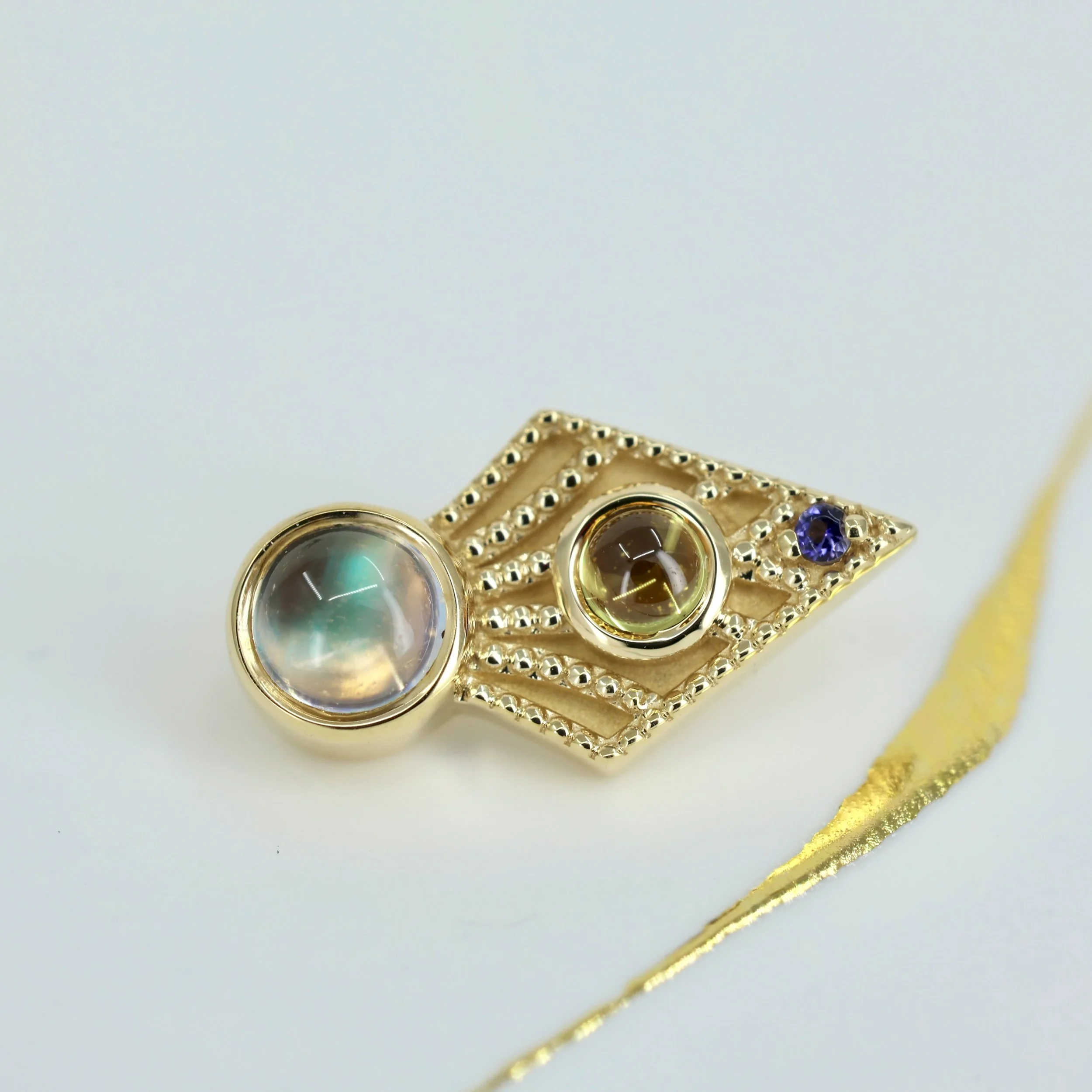 Gilded Age Moonstone