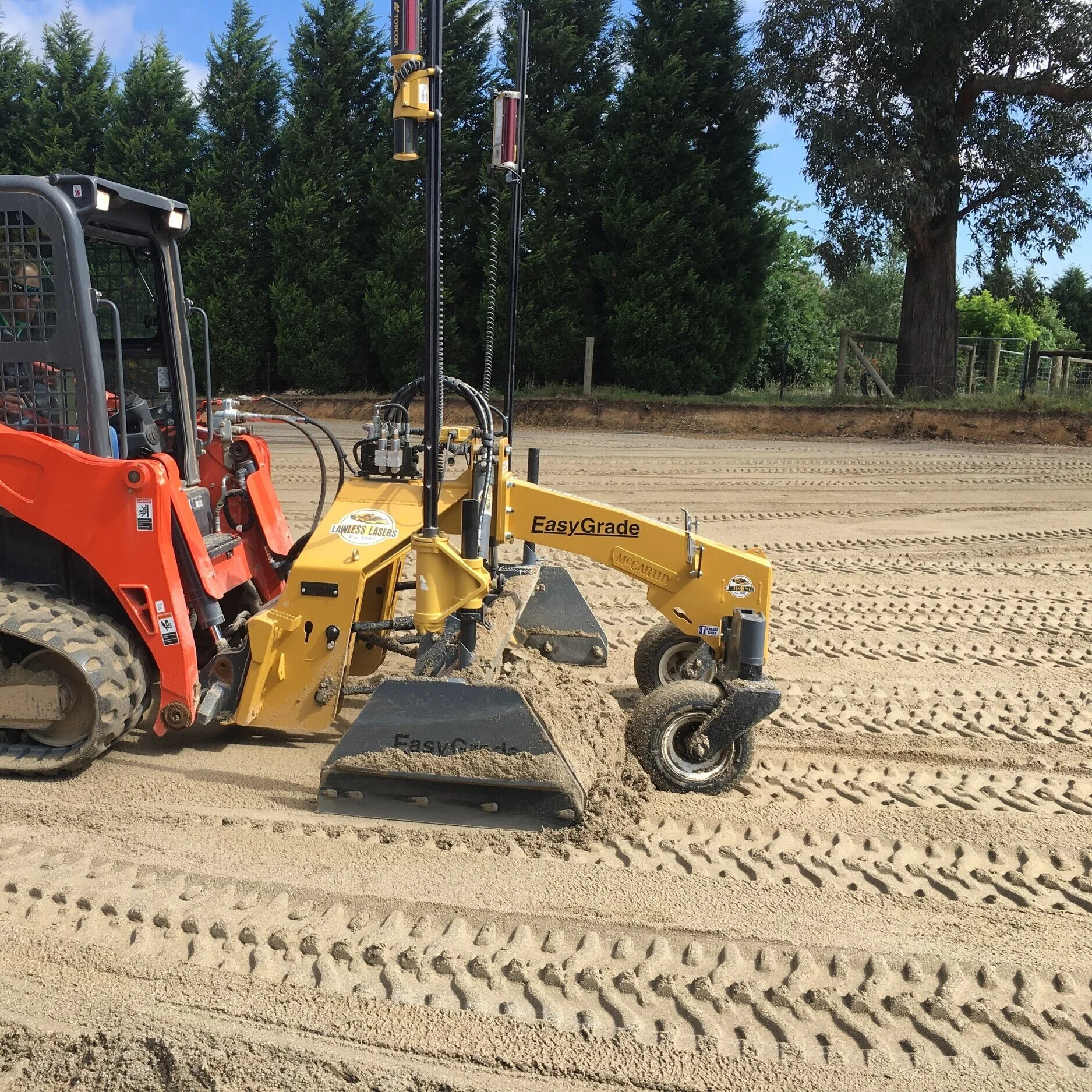 EasyGrade Skid Steer Attachments — Lawless Lasers