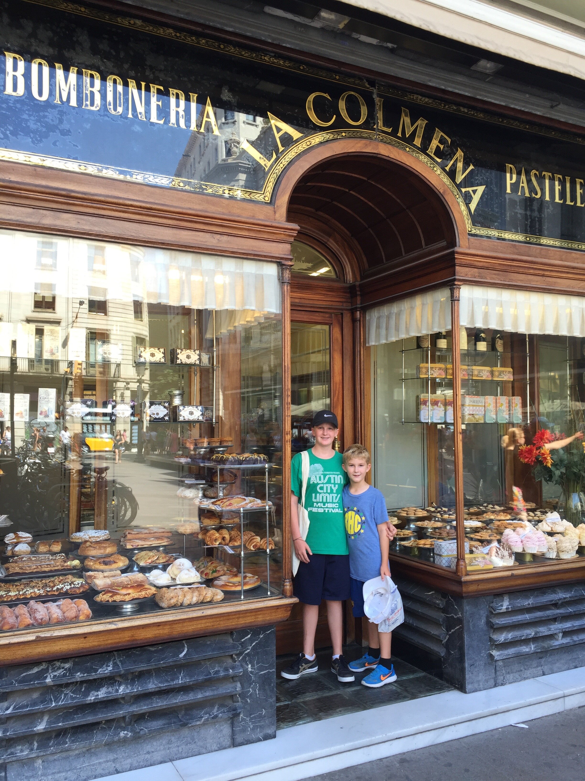 The Dulceria in Barcelona that inspired the final chapter of The Jetsetters.