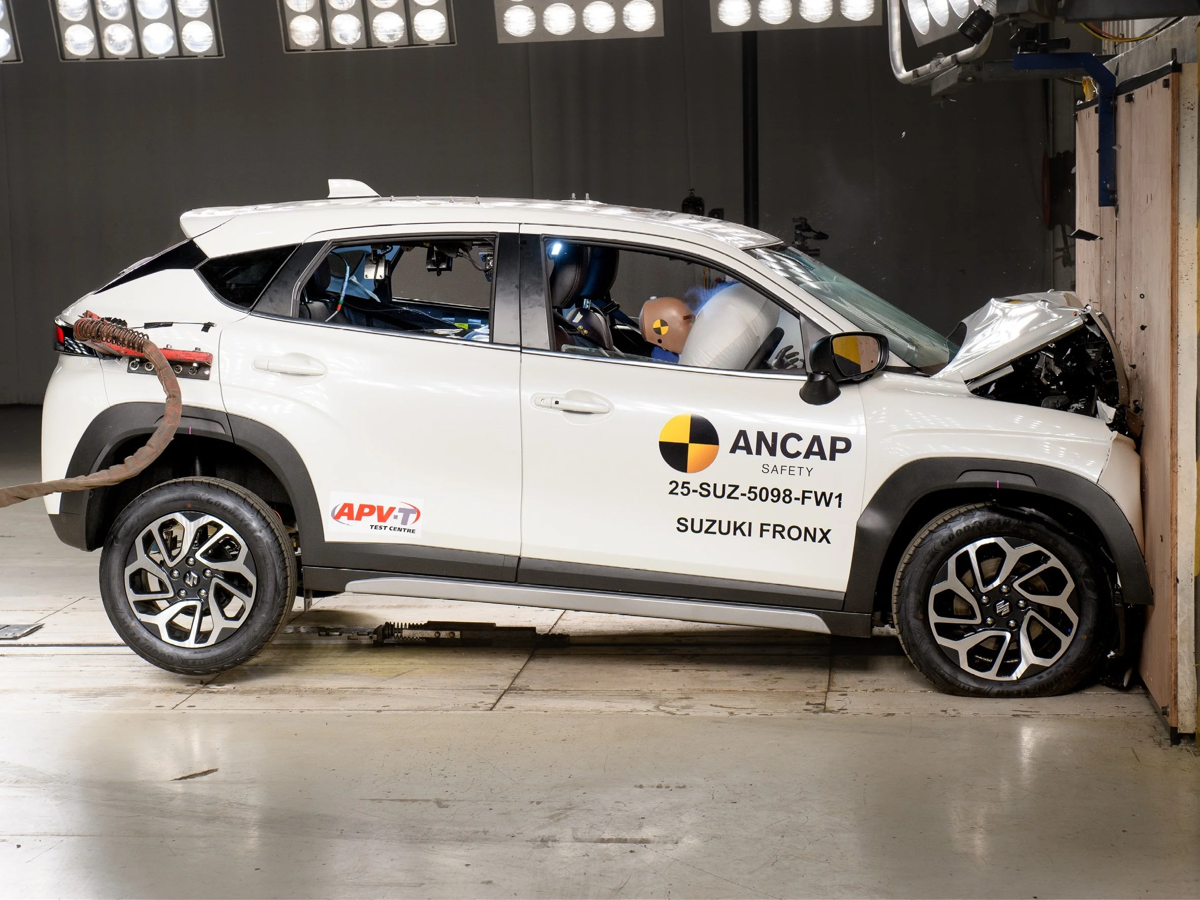 One-star safety rating for Suzuki Fronx SUV