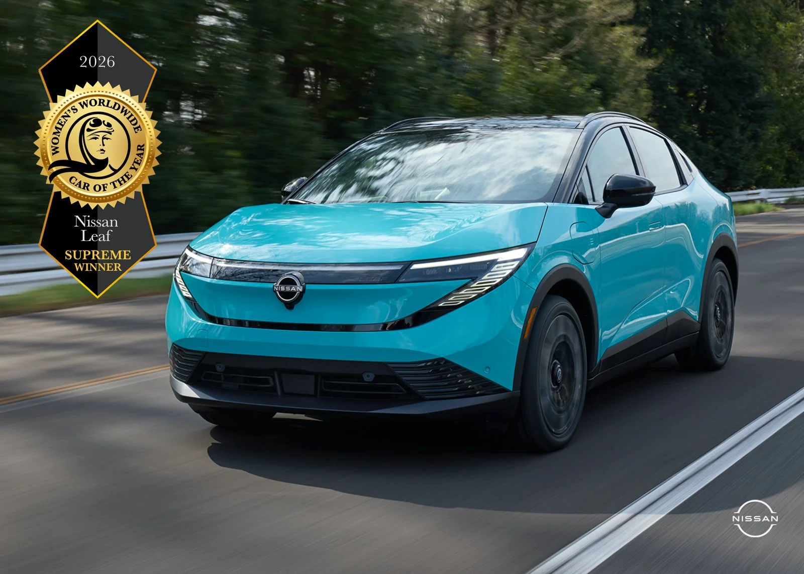 Nissan Leaf named 2026 Women’s Worldwide COTY winner