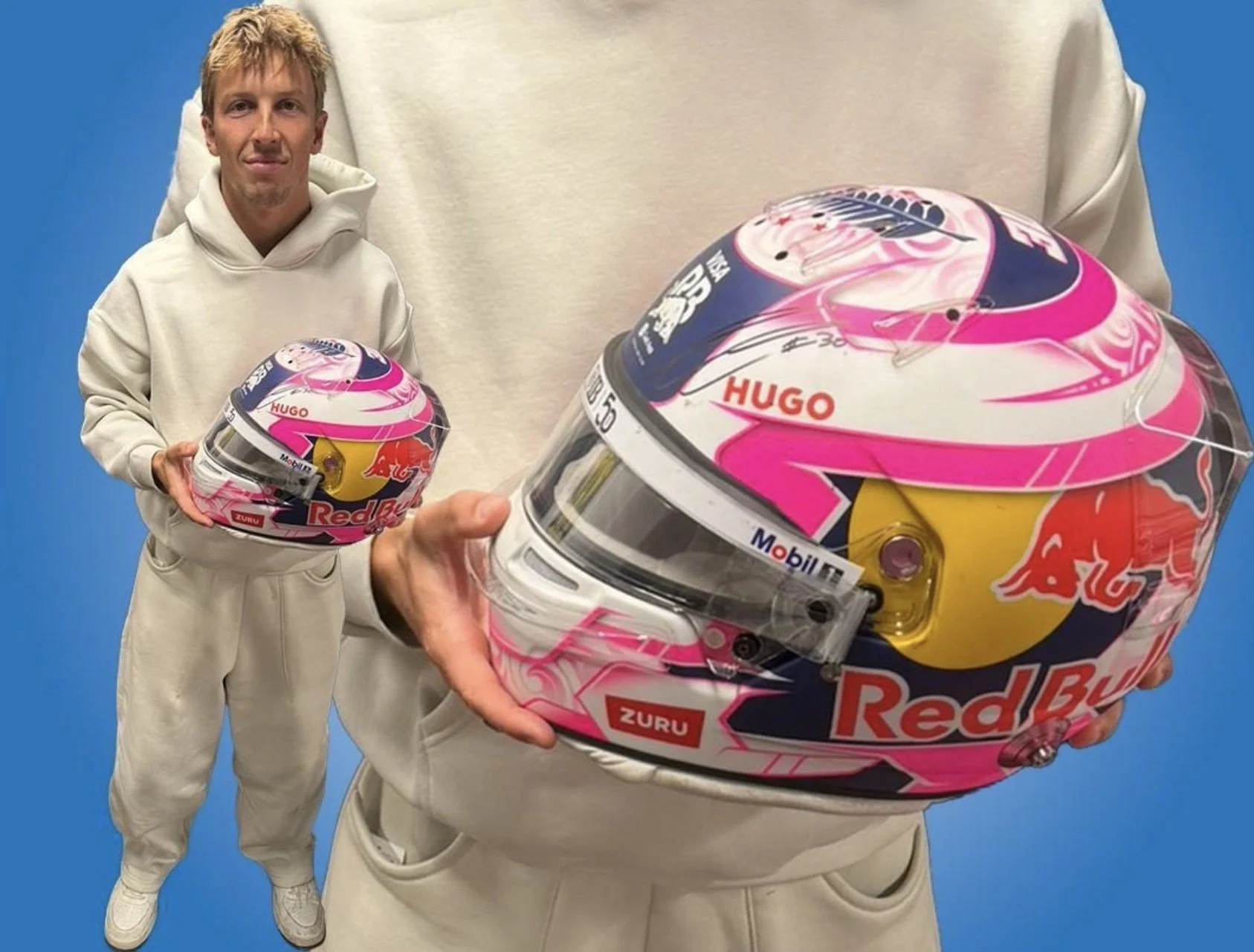 You can own signed Liam Lawson 2025 Baku F1 Helmet