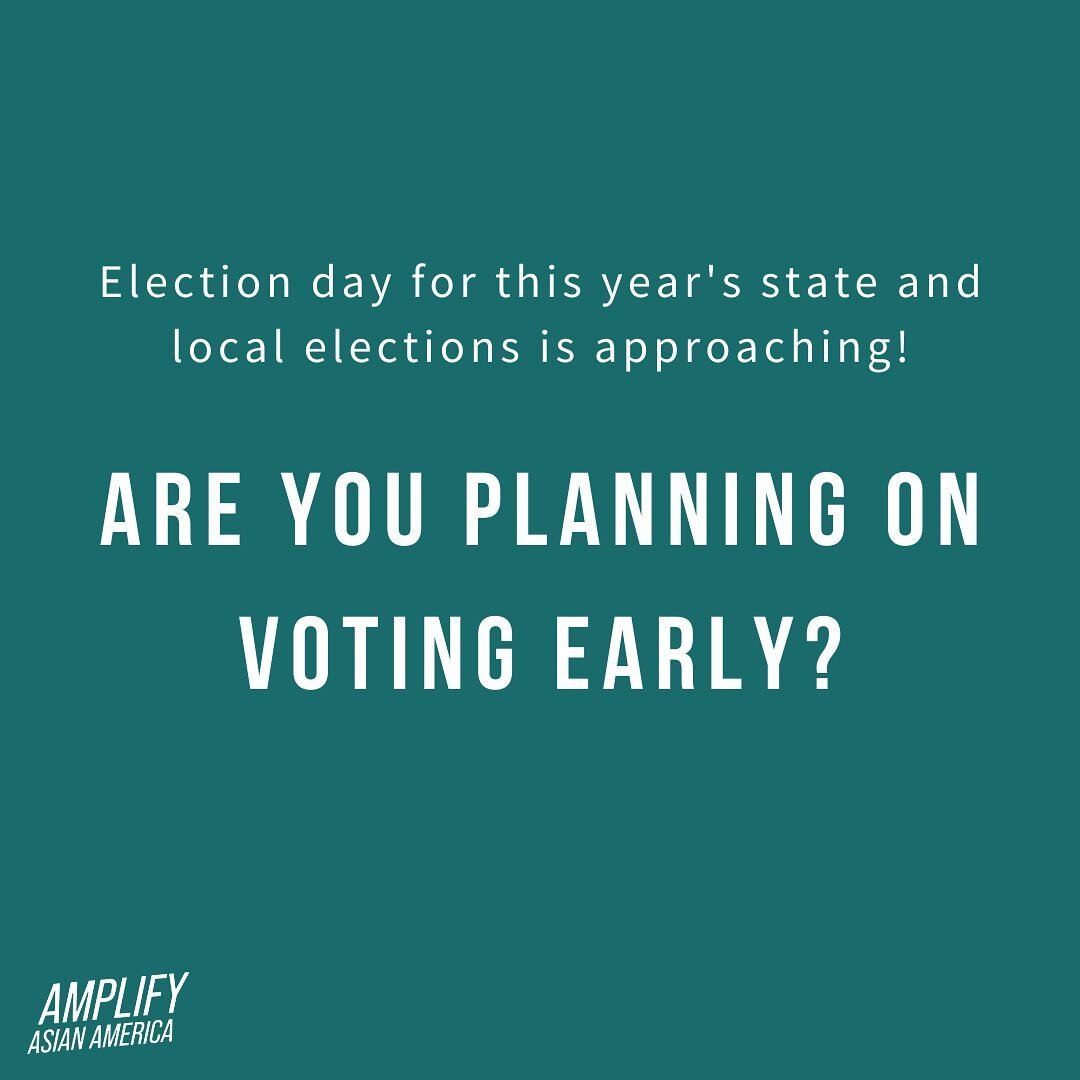 Virginia, New Jersey, and Massachusetts are just three of many states holding state and local elections this year. Are you planning on voting early? Voting early helps if you can&rsquo;t make it on the actual Election Day, and you may also be able to