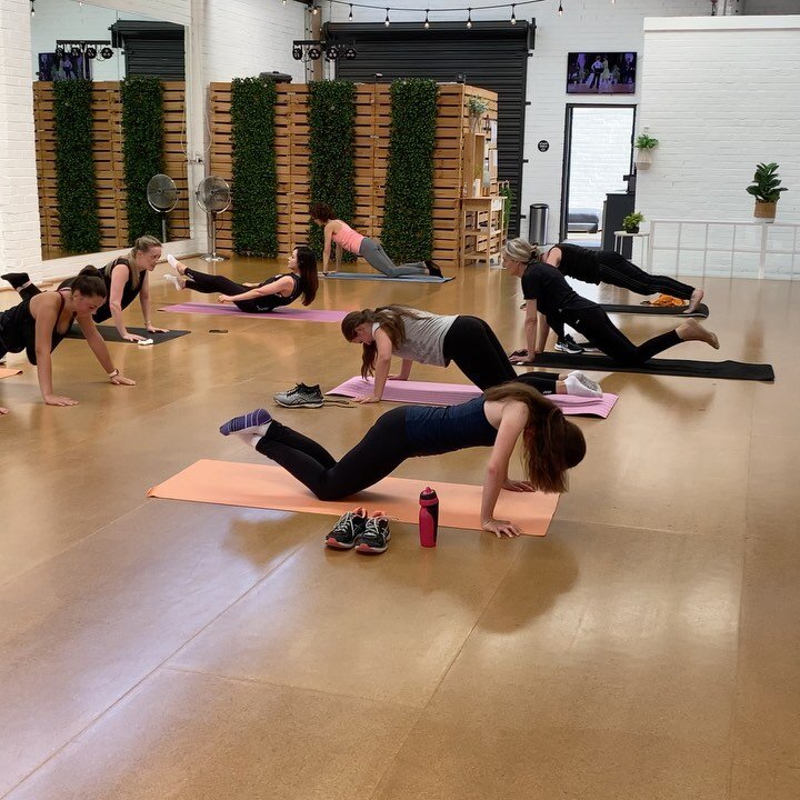 Our Saturday Latin fitness classes are a combination of dance drills, strength exercises &amp; a stretch cool down. Swipe to see one of our younger students wanting to be part of the big kids class 🤣 #fitness #pushups #dancefitness #adultdanceclasse