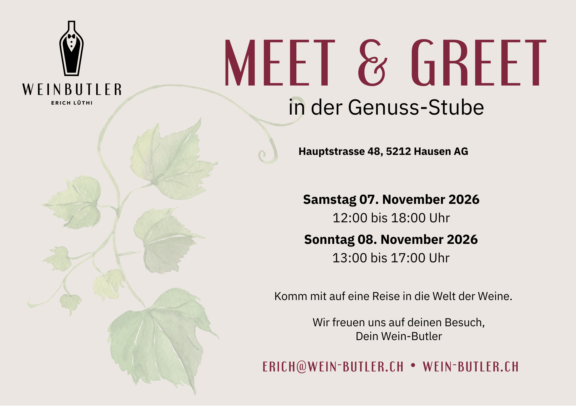 Meet &amp; Greet 2026