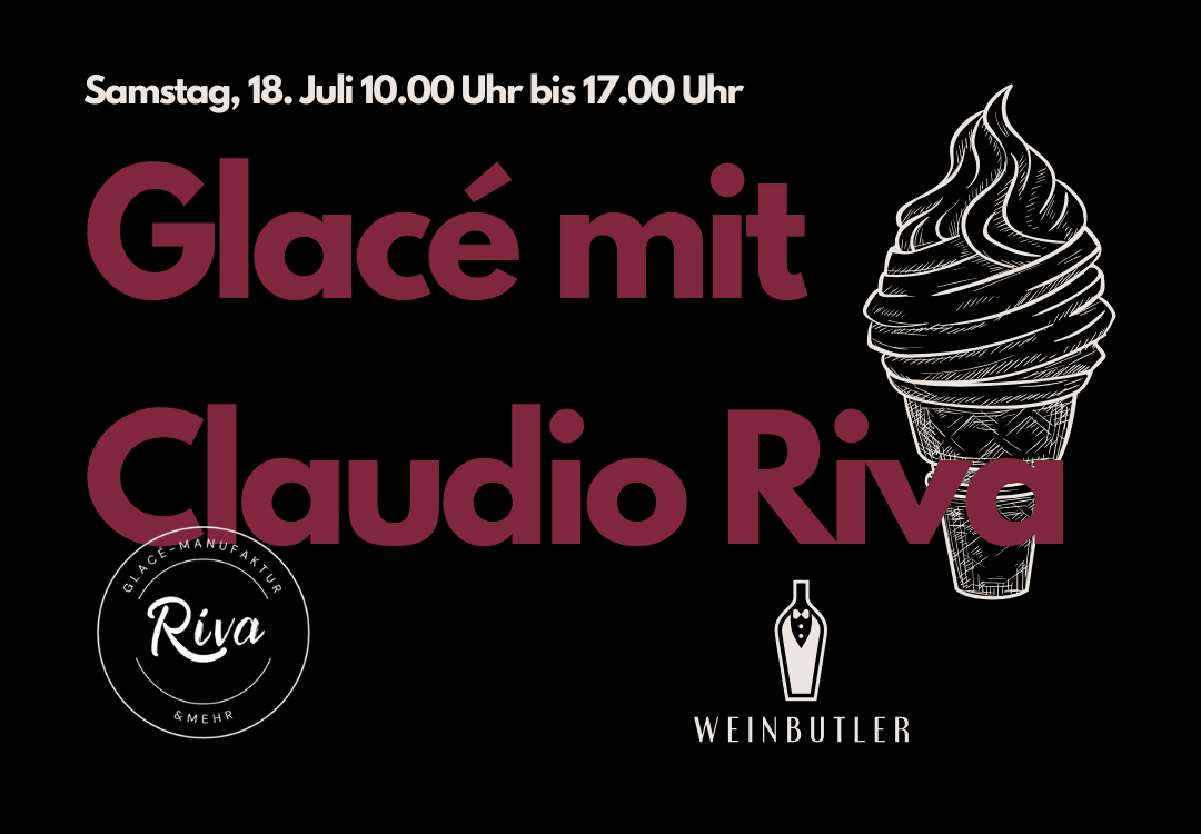 Glacé mit Claudio Riva
