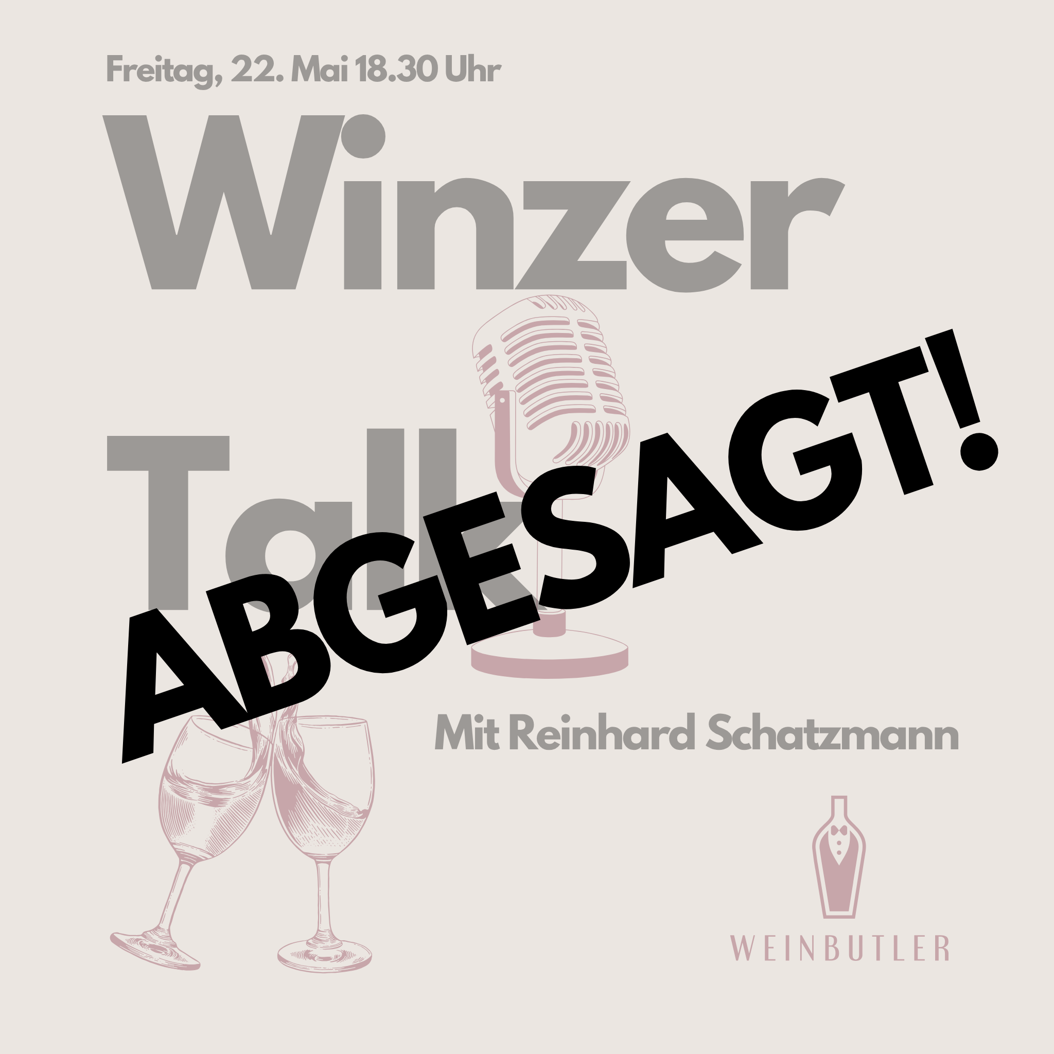 Winzertalk Abgesagt