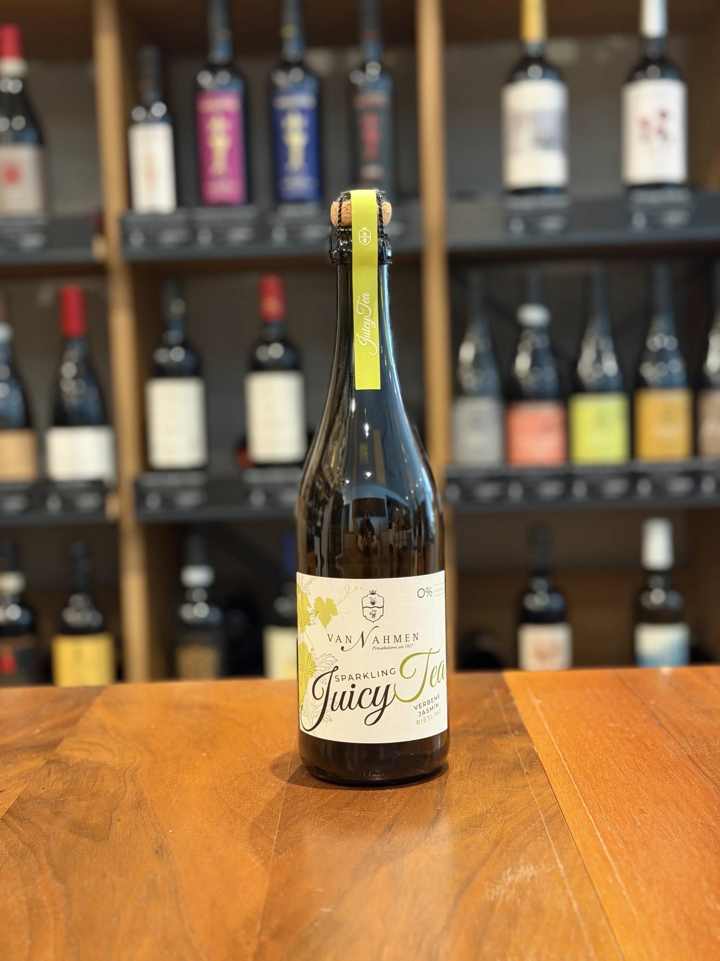 Sparkling Juicy Tea | Verbene-Jasmin-Riesling - Obstkelterei van Nahmen