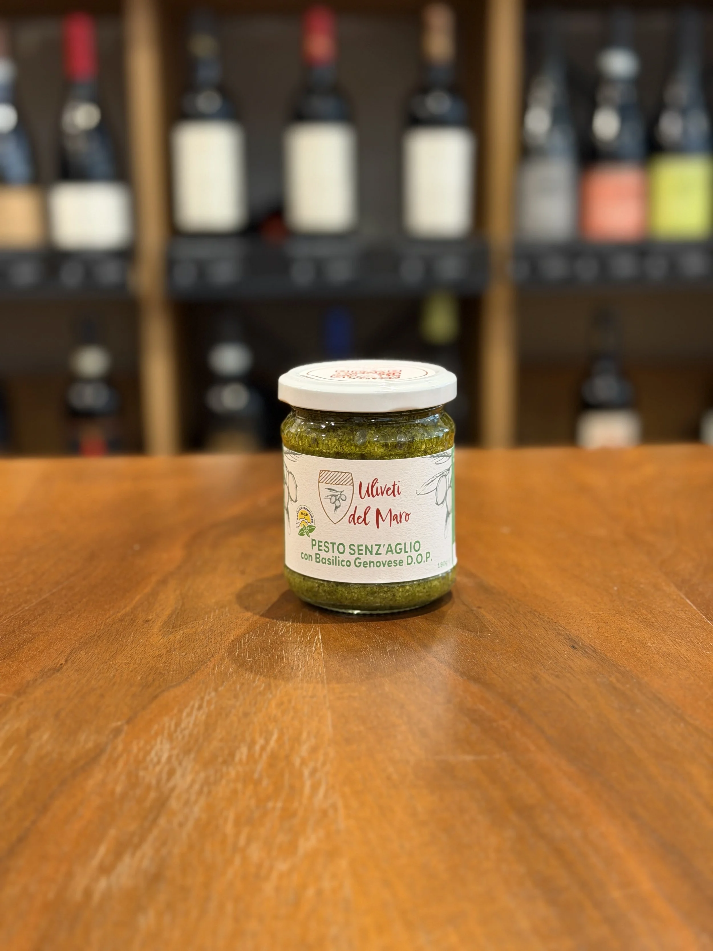 Pesto con Basilico alla Genovese senza Aglio DOP - Uliveti del Maro