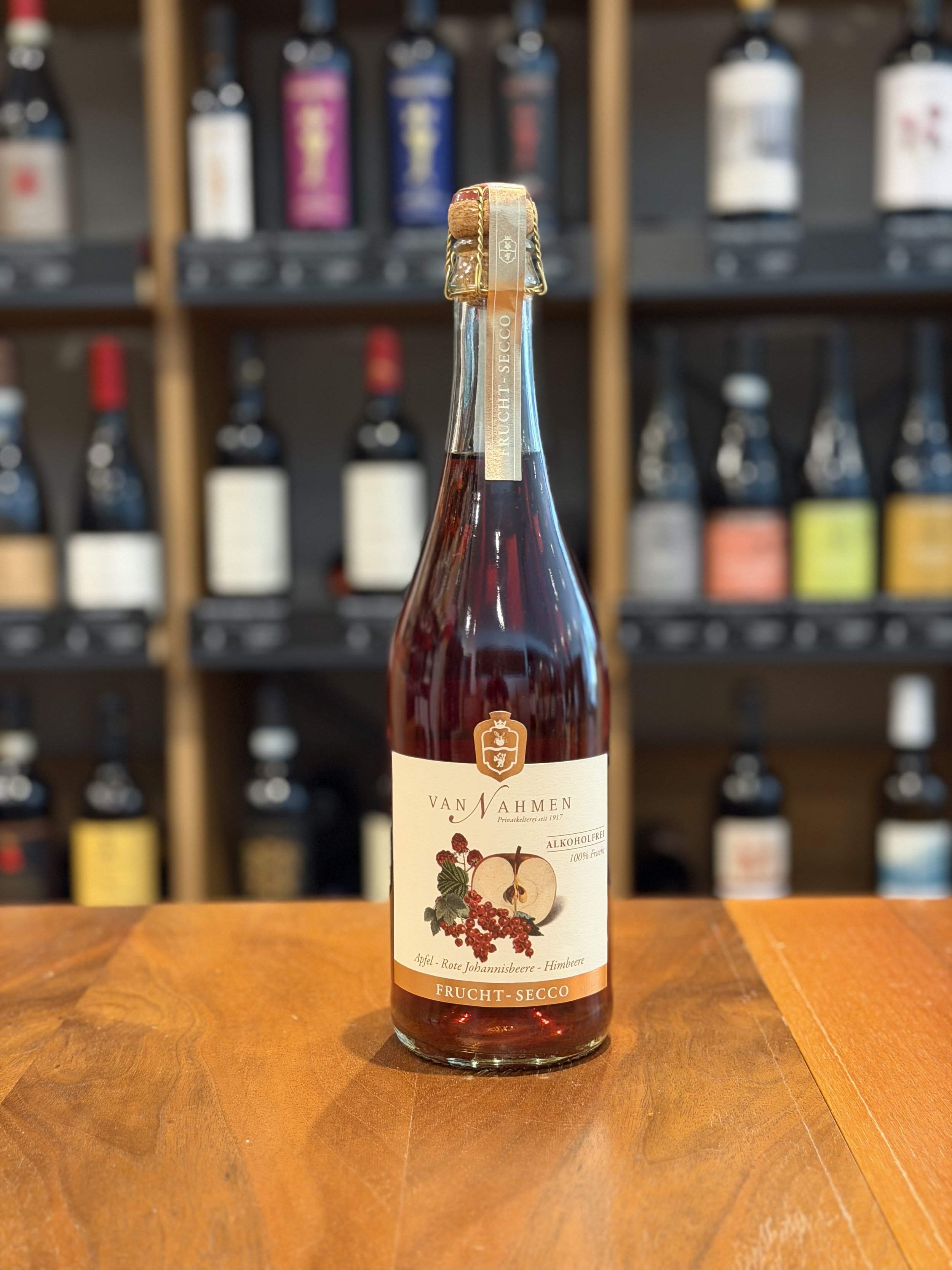 Frucht-Secco | Apfel-Johannisbeere-Himbeere - Obstkelterei van Nahmen