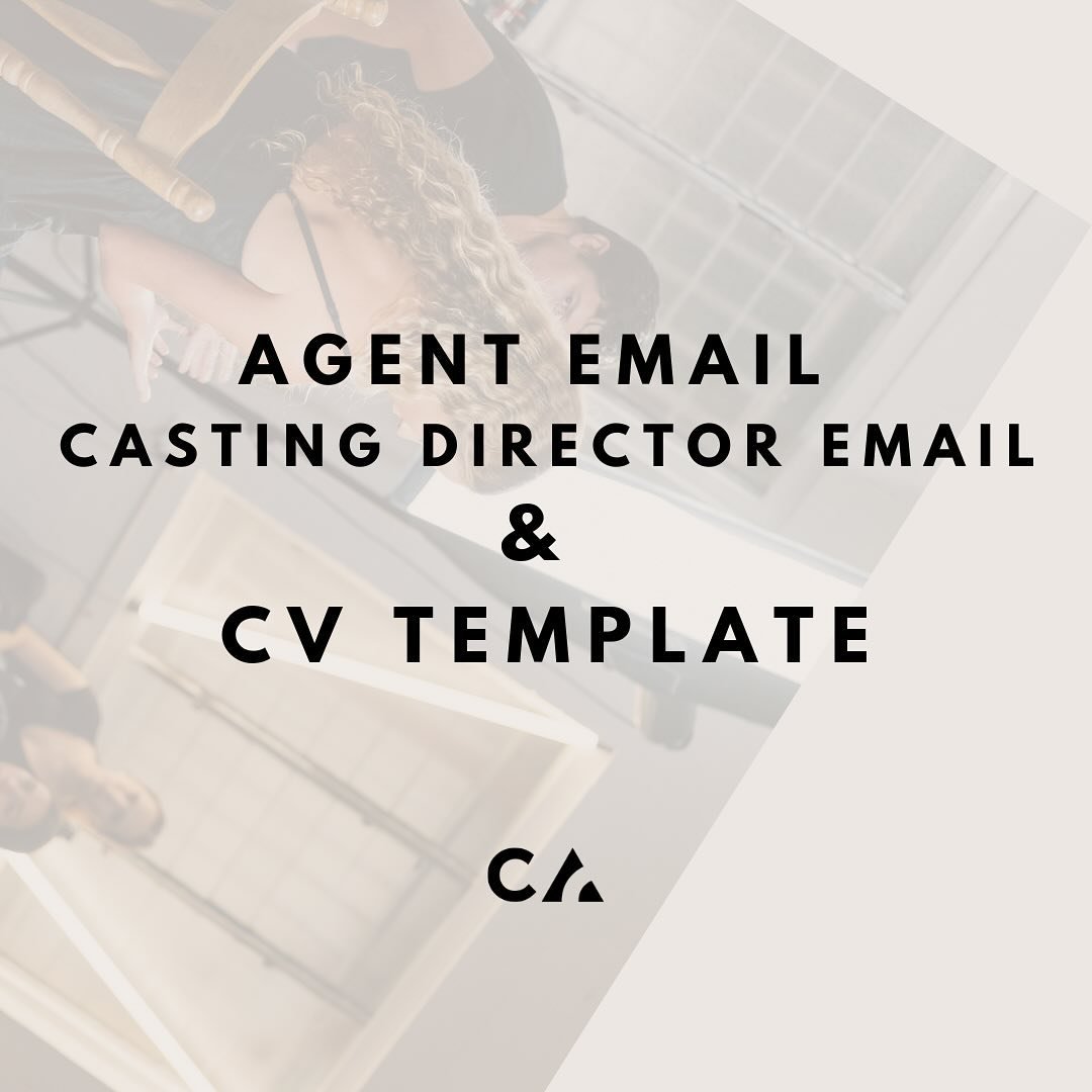 WHAT EVERY ACTOR NEEDS 🎥  A BUSINESS TEMPLATE ALL IN 1 🎥 

ONLY $20!!!

If you&rsquo;re unsure where to start applying for agents, our template provides an email outline and CV example to help you begin 💥

We also offer 8 EXAMPLE templates for net