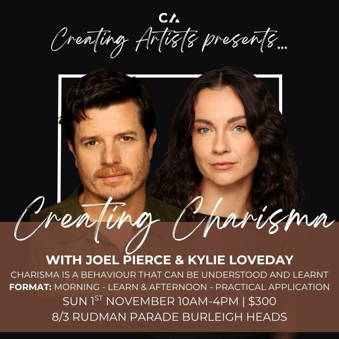 ✨ CREATING CHARISMA ✨ for ACTORS! With @kylie.loveday and @joel.pierce 

CHARISMA isn&rsquo;t something you&rsquo;re born with - it&rsquo;s a skill that can be learned!

For actors, #charisma is an incredibly valuable SKILL!

Charisma is important fo