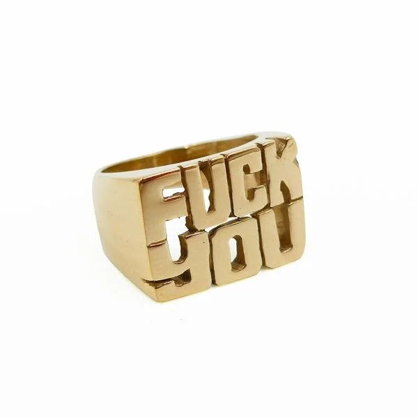 FUCK YOU RING $58